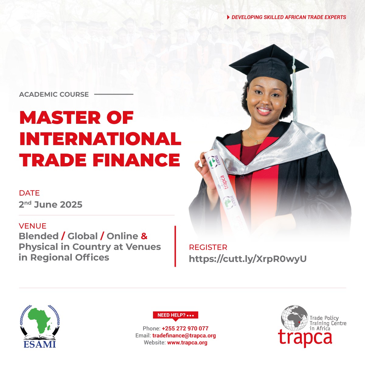 ESAMI Trade Policy Training Centre in Africa - Esami-trapca | Arusha