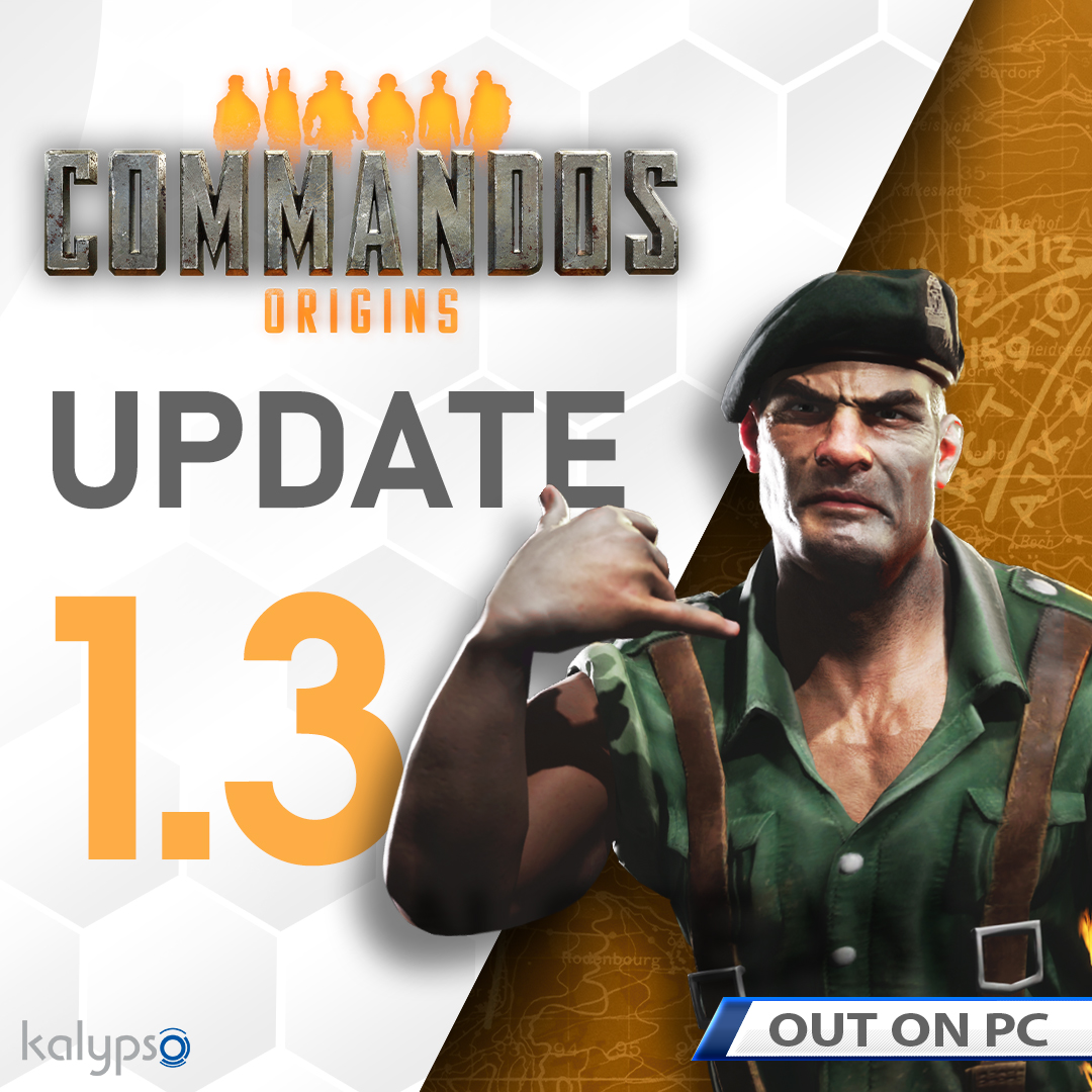 Kalypso - 📣 Listen up, Commandos! We‘ve just released the third update ...