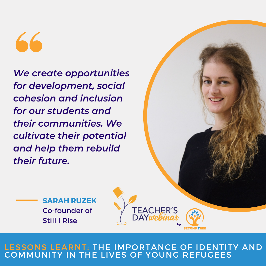 Second Tree - Meet the Speakers! Sarah is co-founder of...