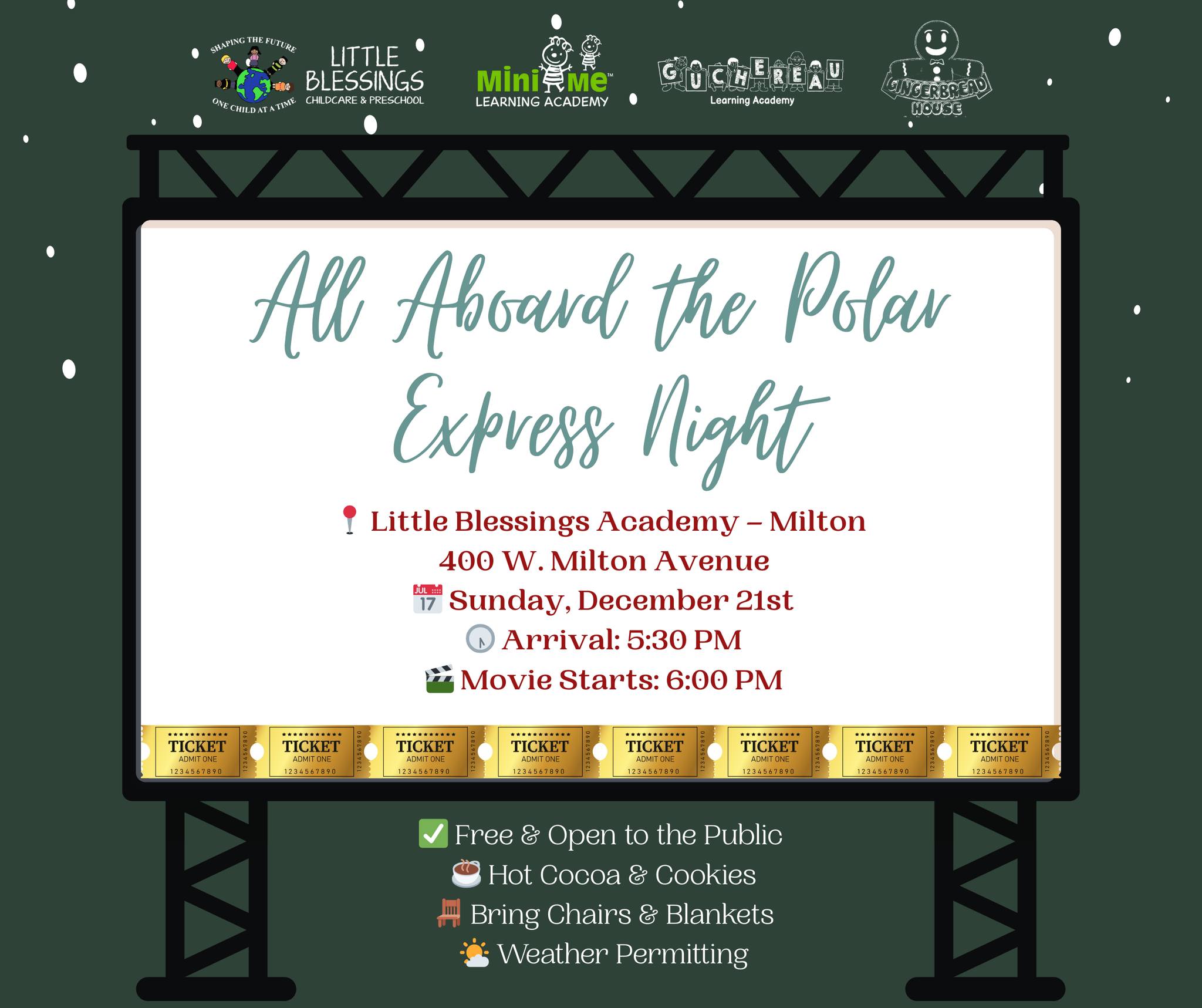 Little - 🚂 All Aboard the Polar Express! 🎄 Join us for a **FREE ...
