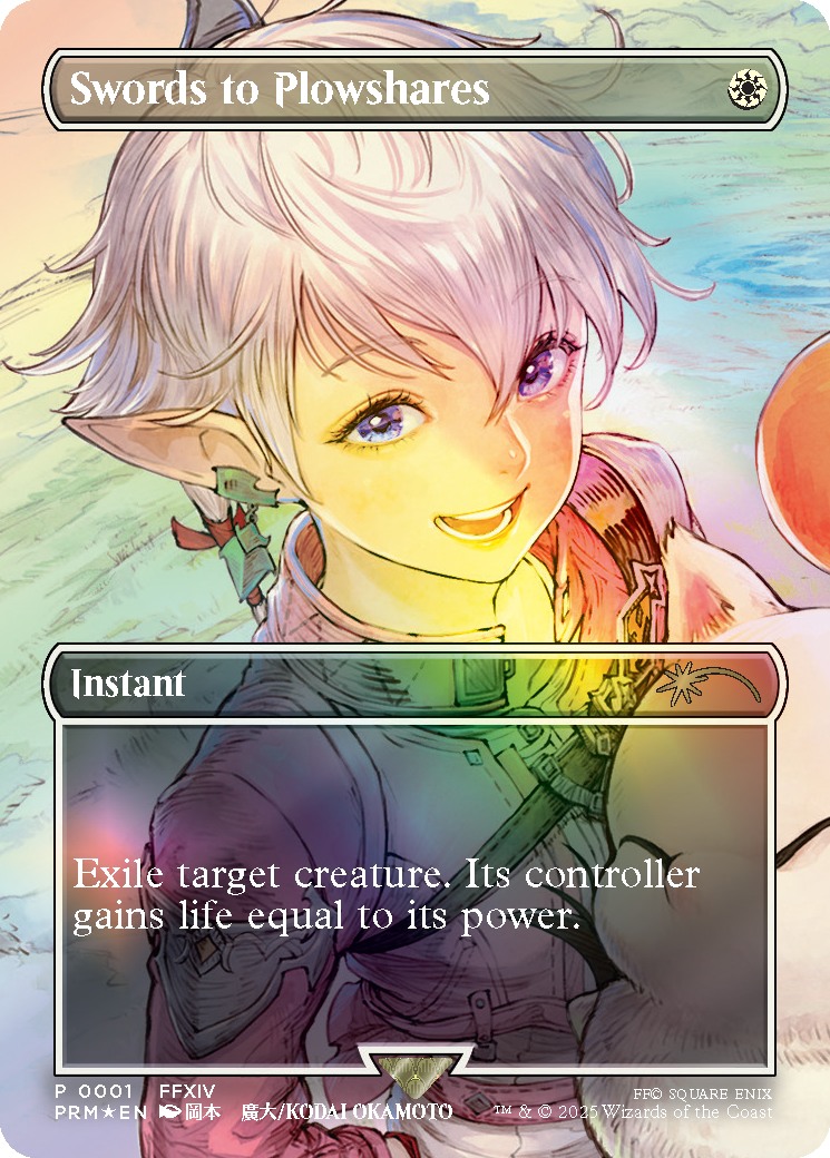 mtg final fantasy promos Sat 7/12/2025, 3 pm Final Fantasy promo for Magic