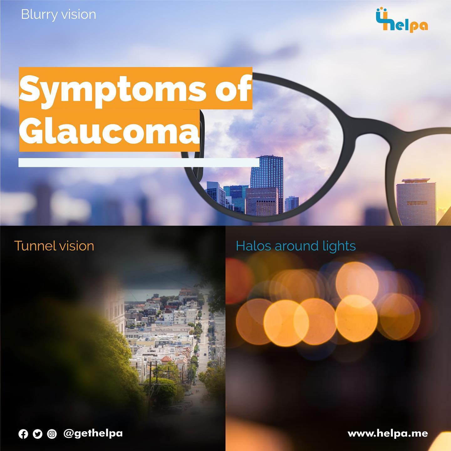 HELPA - The early stages of glaucoma often have no symptoms, which is ...