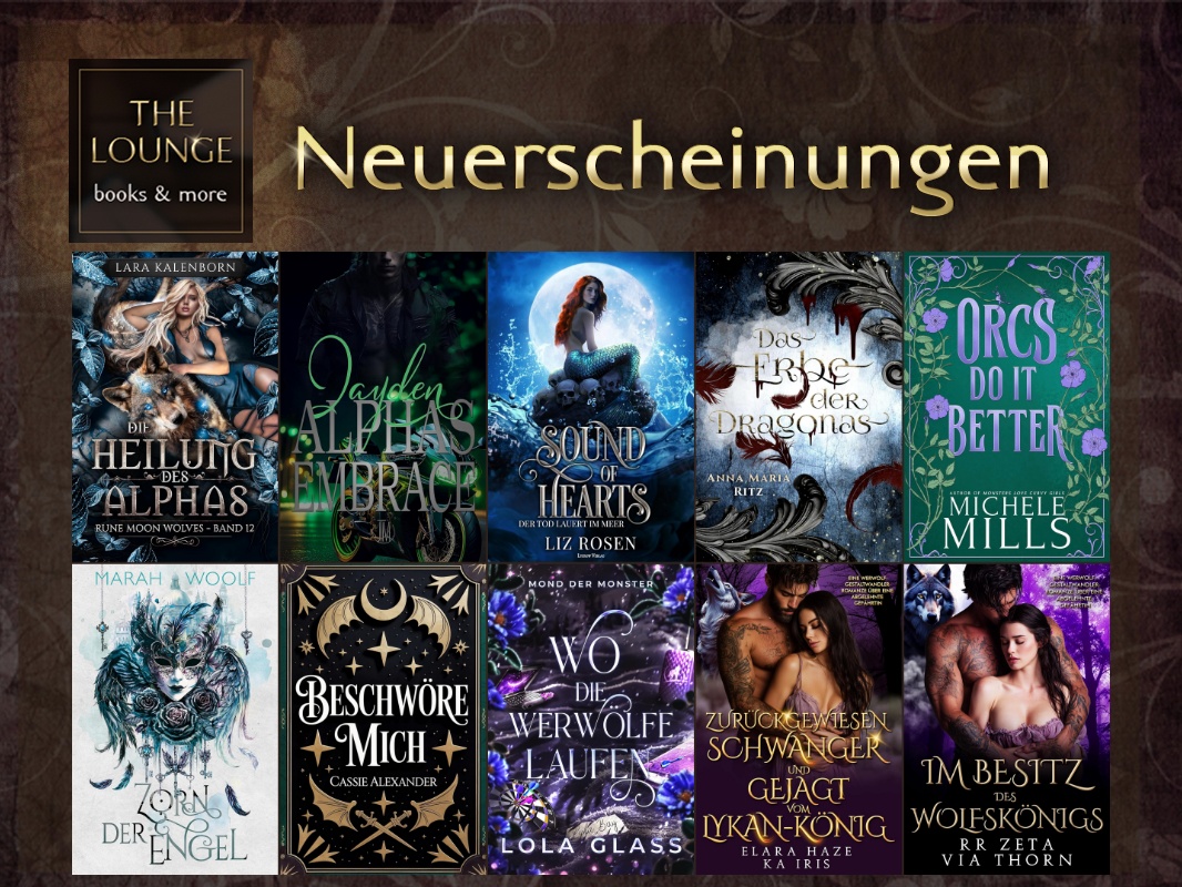#Neuerscheinungen #Teil3... - The Lounge - Books and More | Facebook