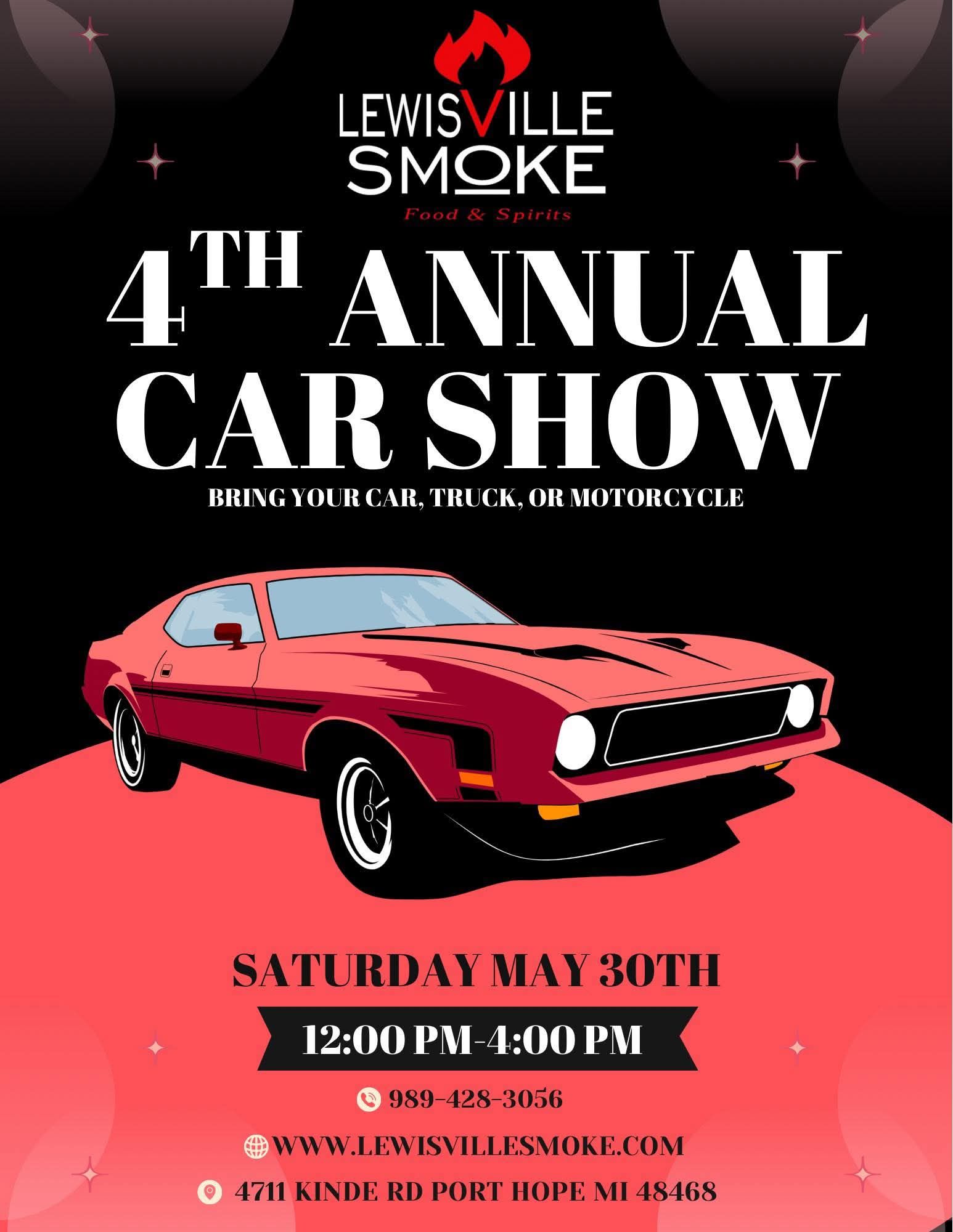 Our annual Steve Zabel Memorial Car Show is this Saturday! Join us