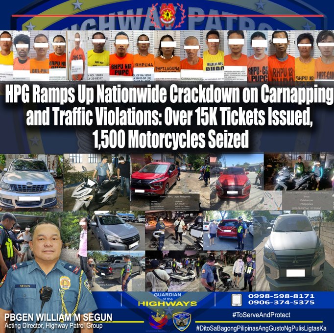 Press Release || August 7, 2025 HPG... - HIGHWAY PATROL GROUP | Facebook