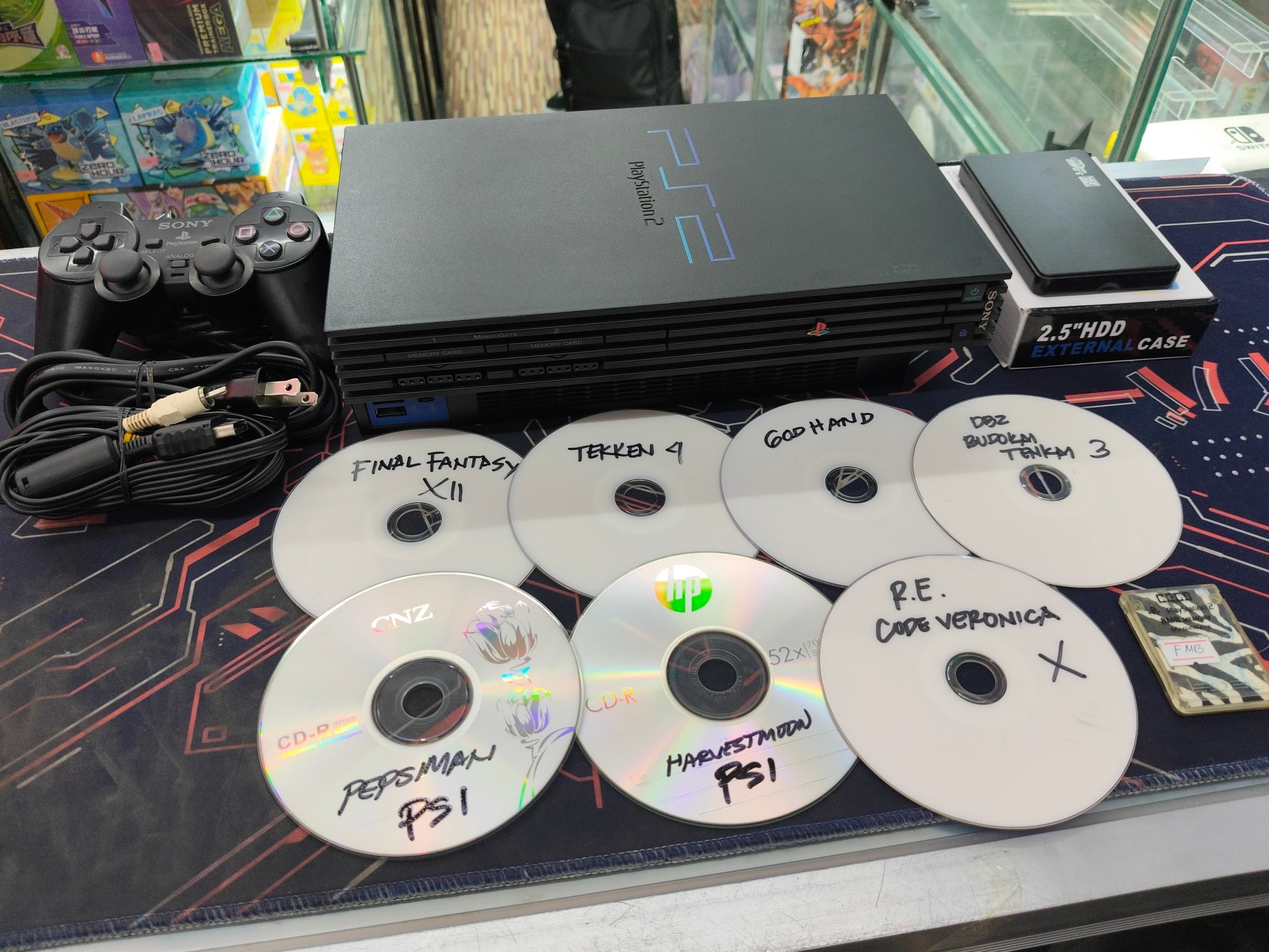 Retrogamerph - SOLD! Sony PlayStation 2 Phat (SCPH-35001) Modified Unit ...