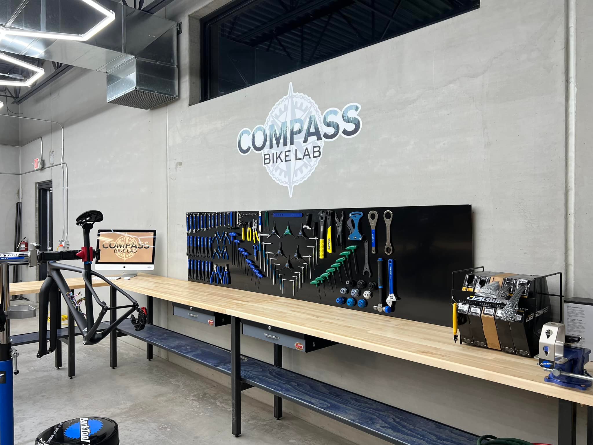🚲 As promised! 🔧 Signage and tooling... - Compass Bike Lab