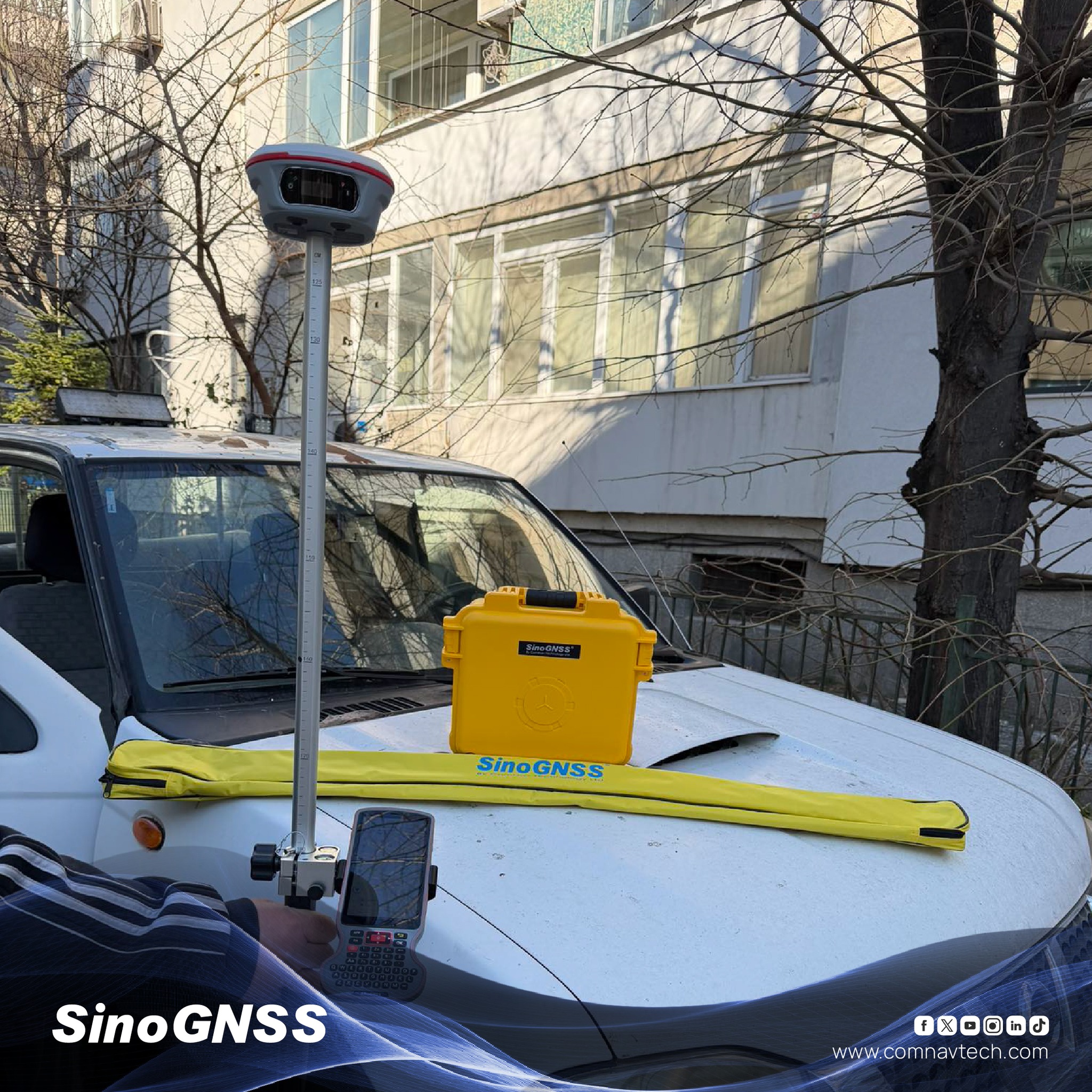 ComNav - Jupiter Laser RTK is a high-end GNSS receiver that combines ...