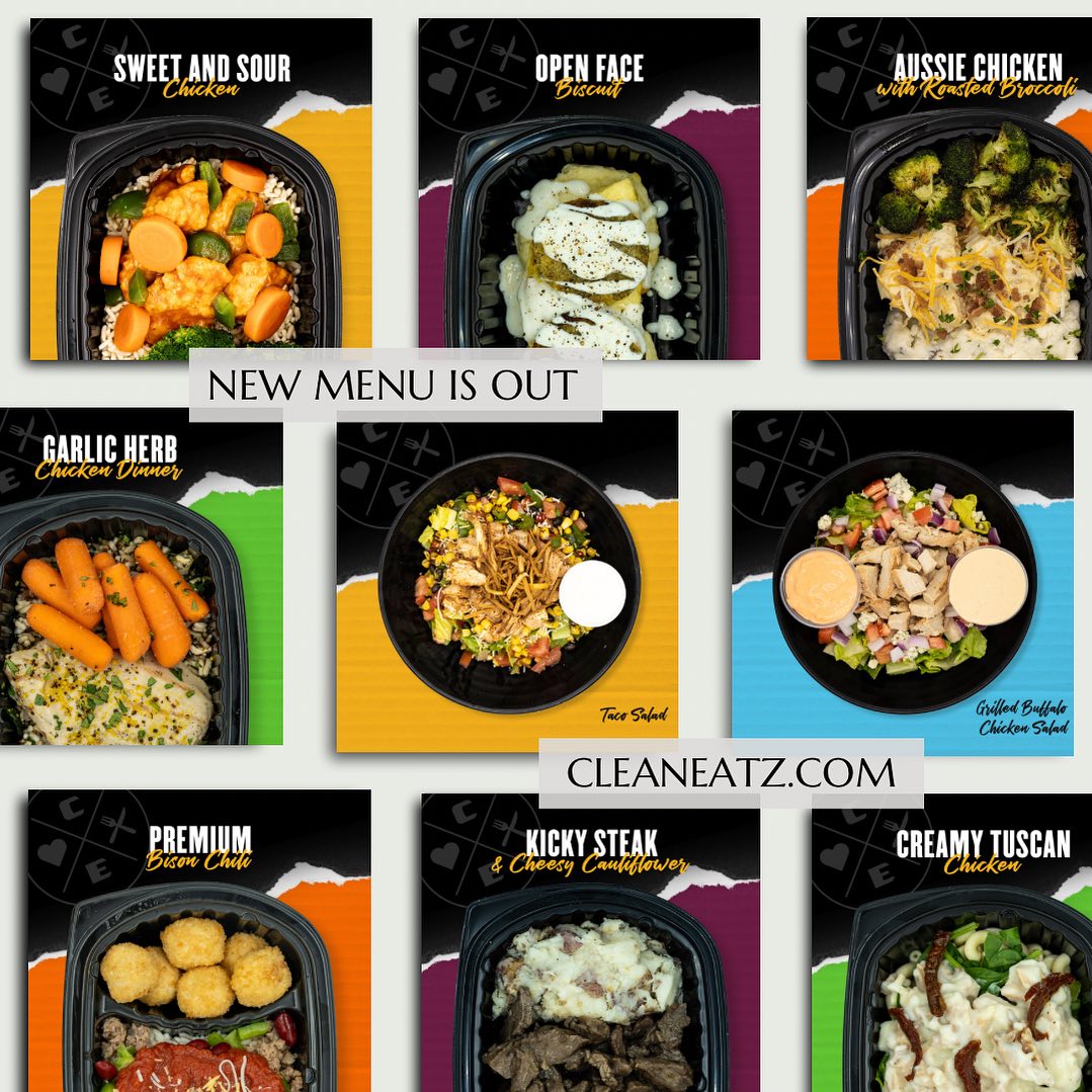 Clean Eatz - New menu is out and you are able to order it... | Facebook