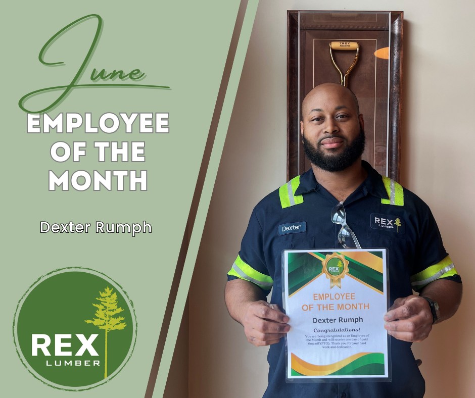 🎉 Employee of the Month 🎉 Please help... - Rex Lumber, Troy | Facebook