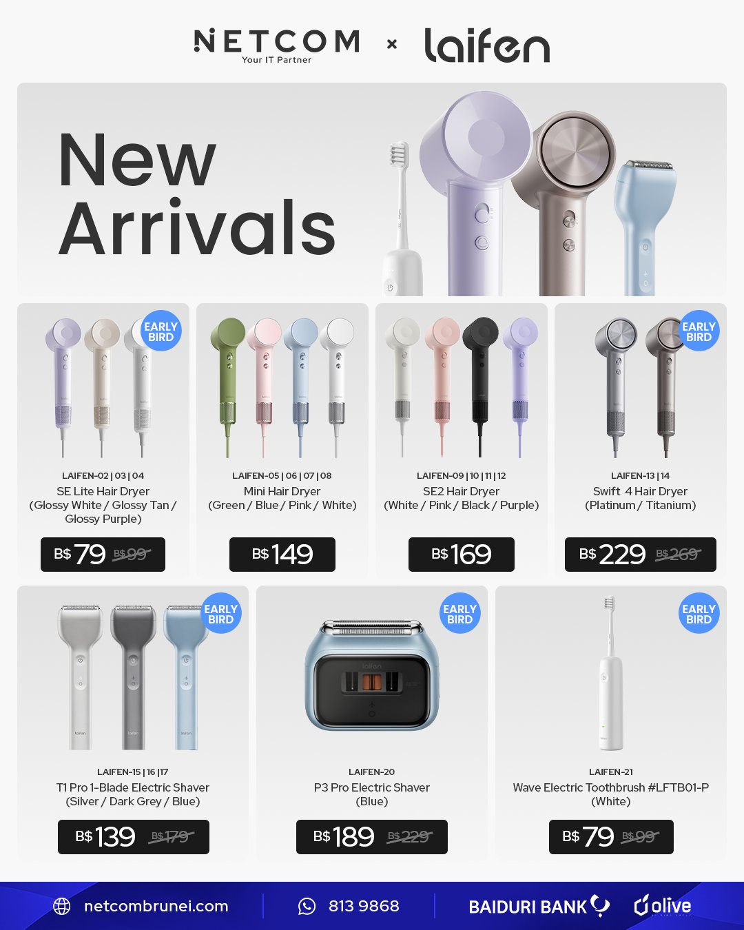 Netcom - The Wait is Over! Laifen New Arrivals have landed at Netcom ...