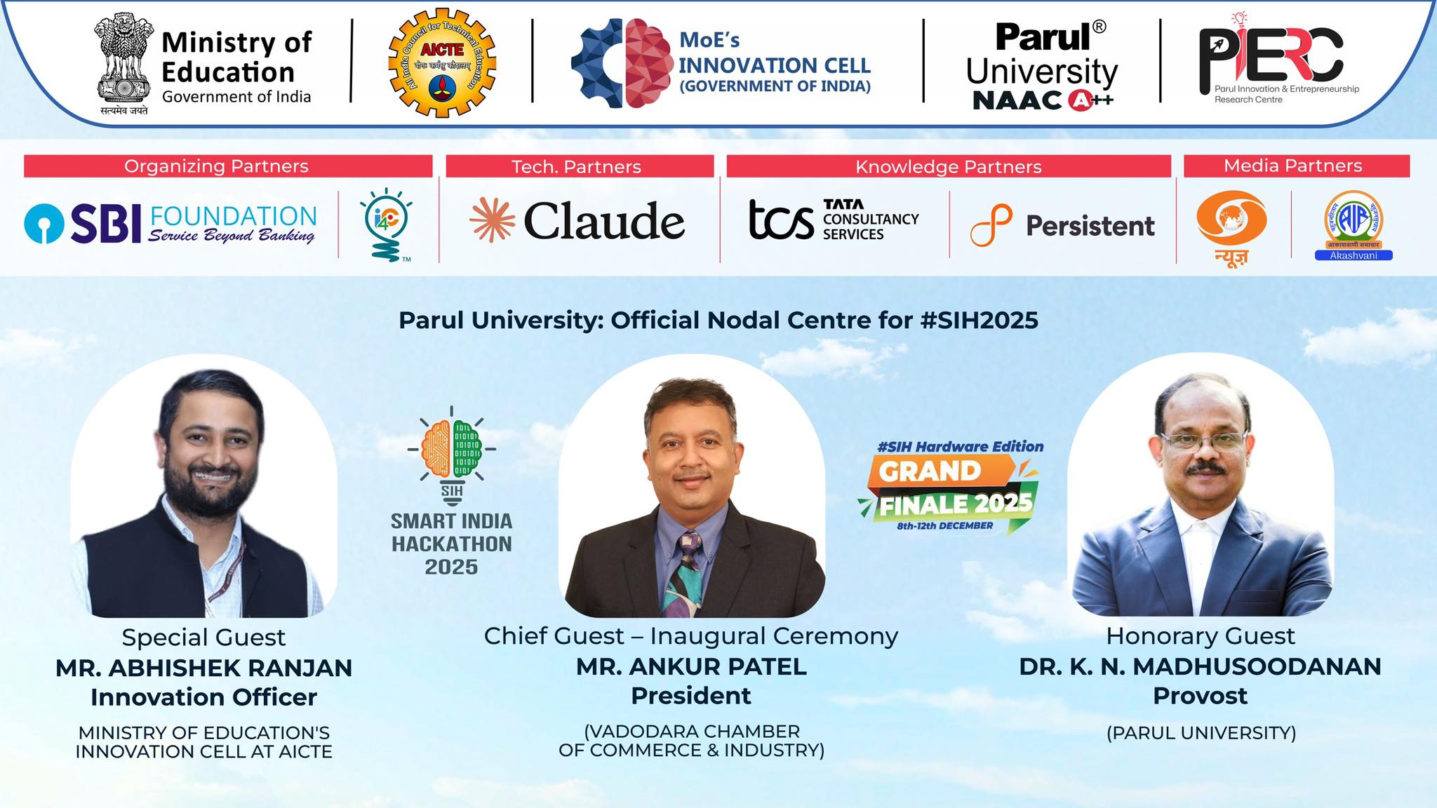 Parul - Parul University had the honour of welcoming Mr. Ankur Patel ...