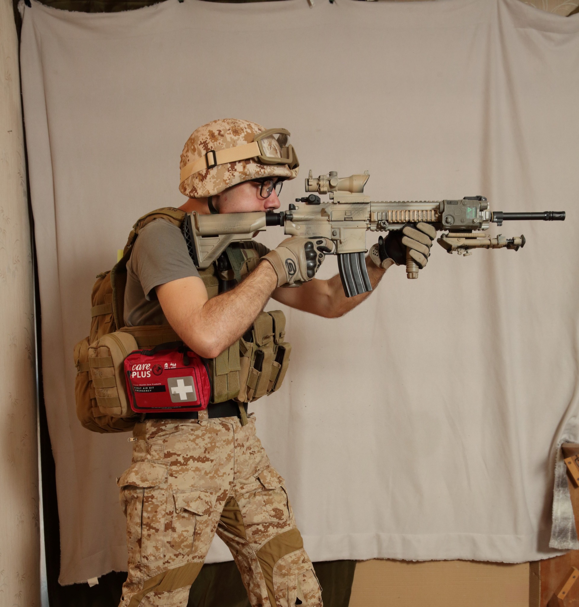 Marine PC Gen 3 load out,but with some kind of PMC Style and my