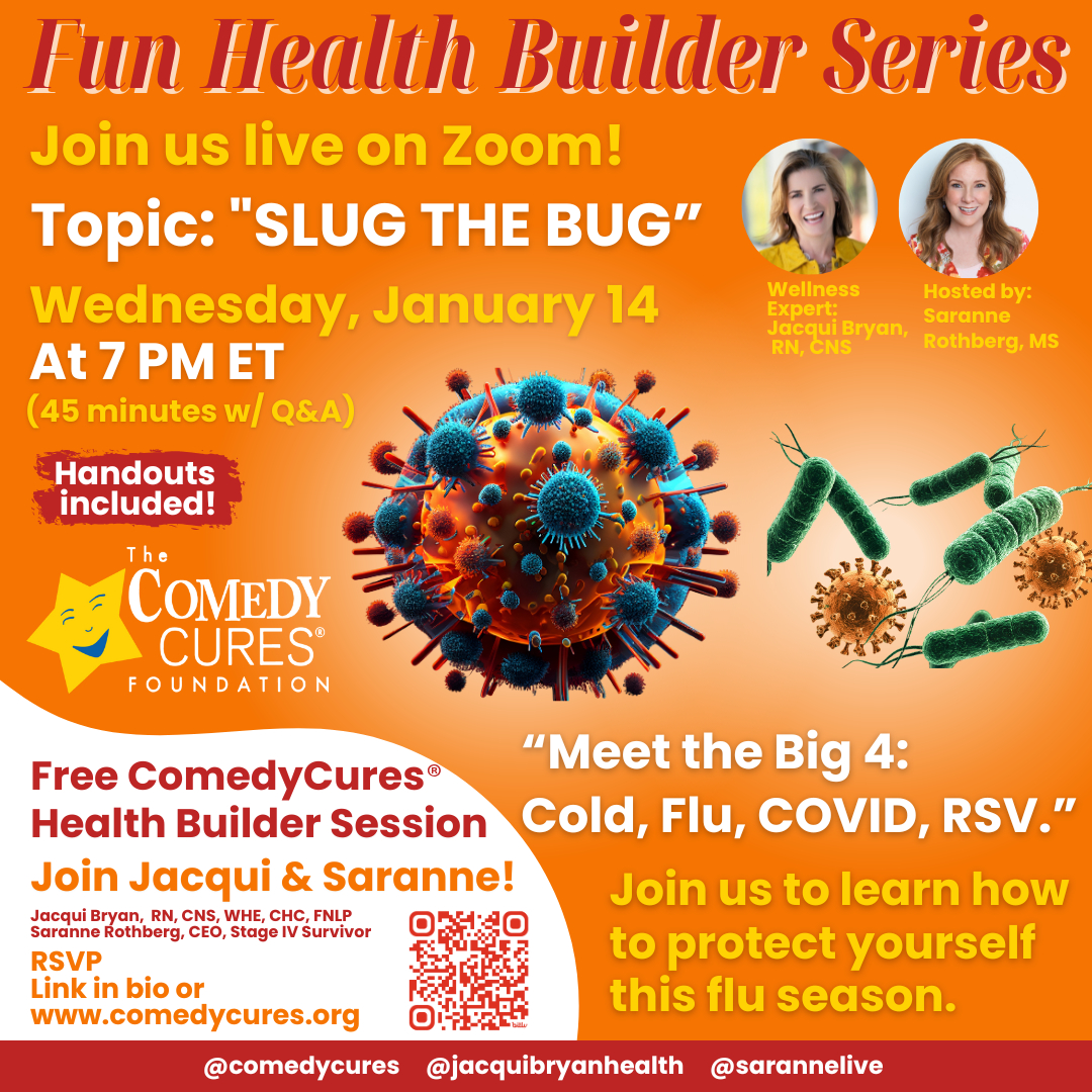 The ComedyCures - “Meet the Big 4: Cold, Flu, COVID, RSV.” -Jacqui ...