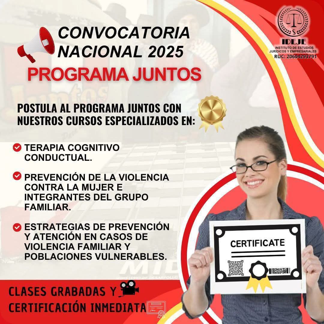 🎖️CURSOS ESPECIALIZADOS VÁLIDOS PARA LAS CONVOCATORIAS DEL PROGRAMA ...