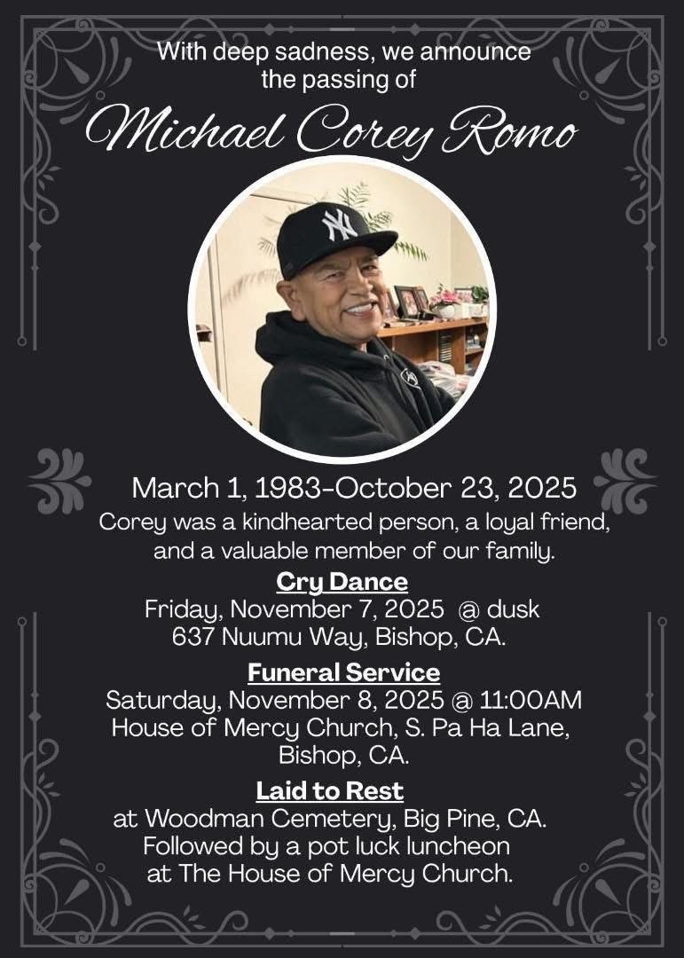 Bishop - It is with deep sorrow that we share the passing of Michael ...