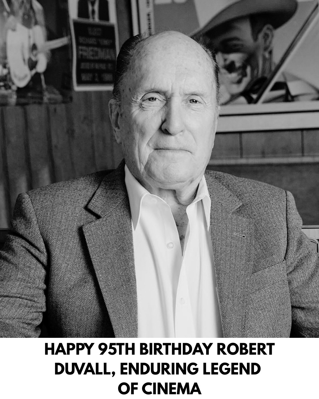 Hollywood’s - Happy 95th Birthday to the legendary Robert Duvall! A ...