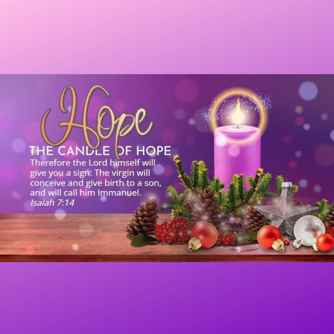First - Advent Week 1: Hope This Sunday we light the first candle of ...