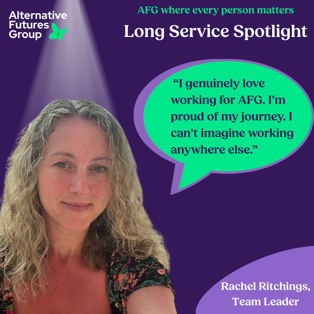 AFG - Rachel Ritchings has been at AFG since 2002, and 23 years later ...
