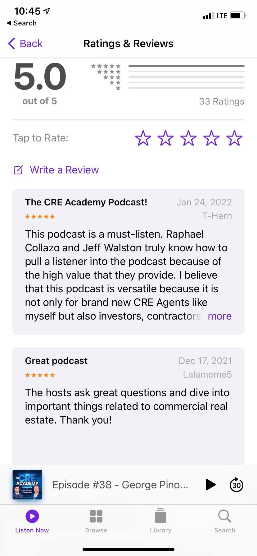 The Commercial Real Estate Academy Podcast