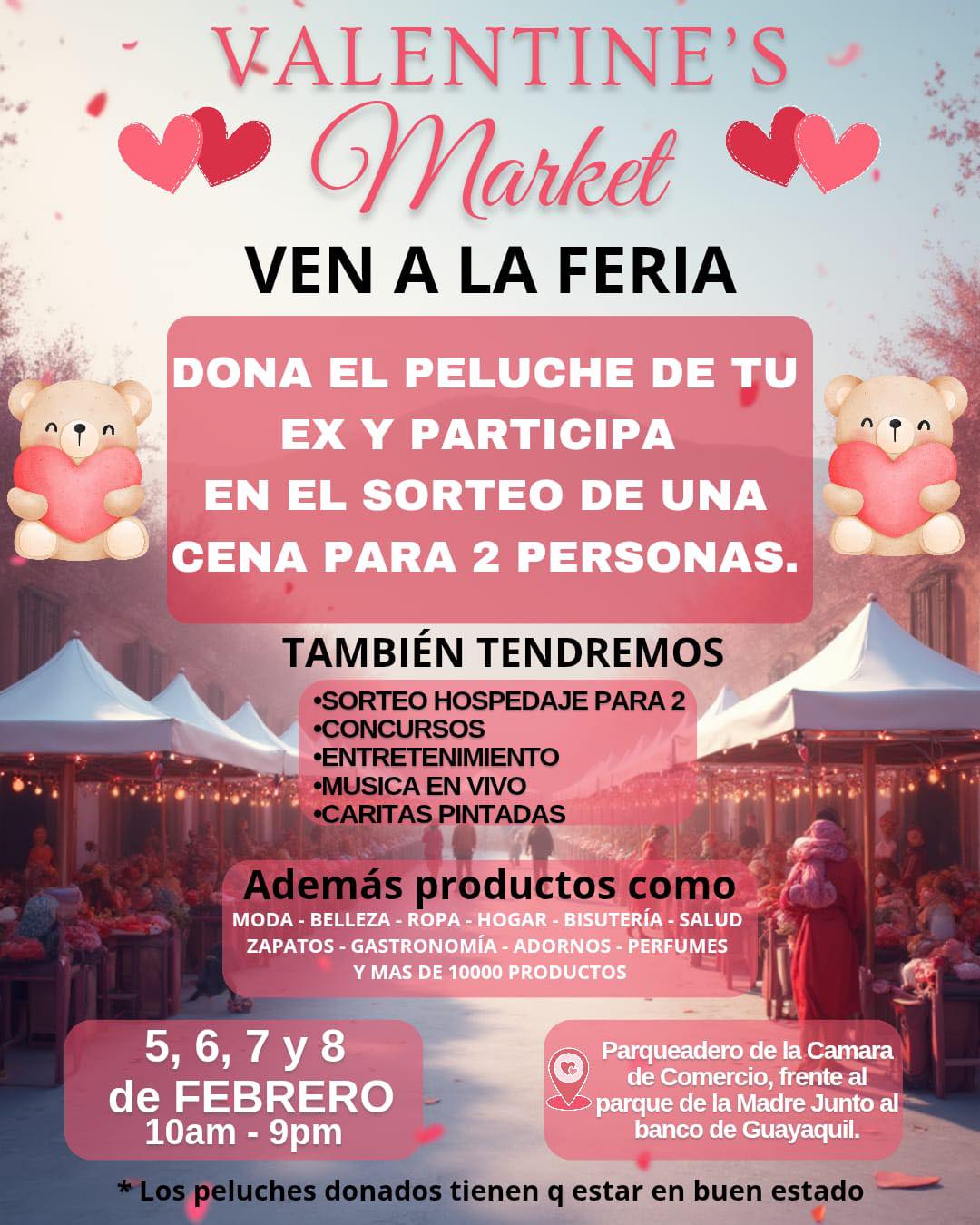 Cuenca - #Cuenca | Ven a la Feria dona el peluche de tu ex recibe tu ...