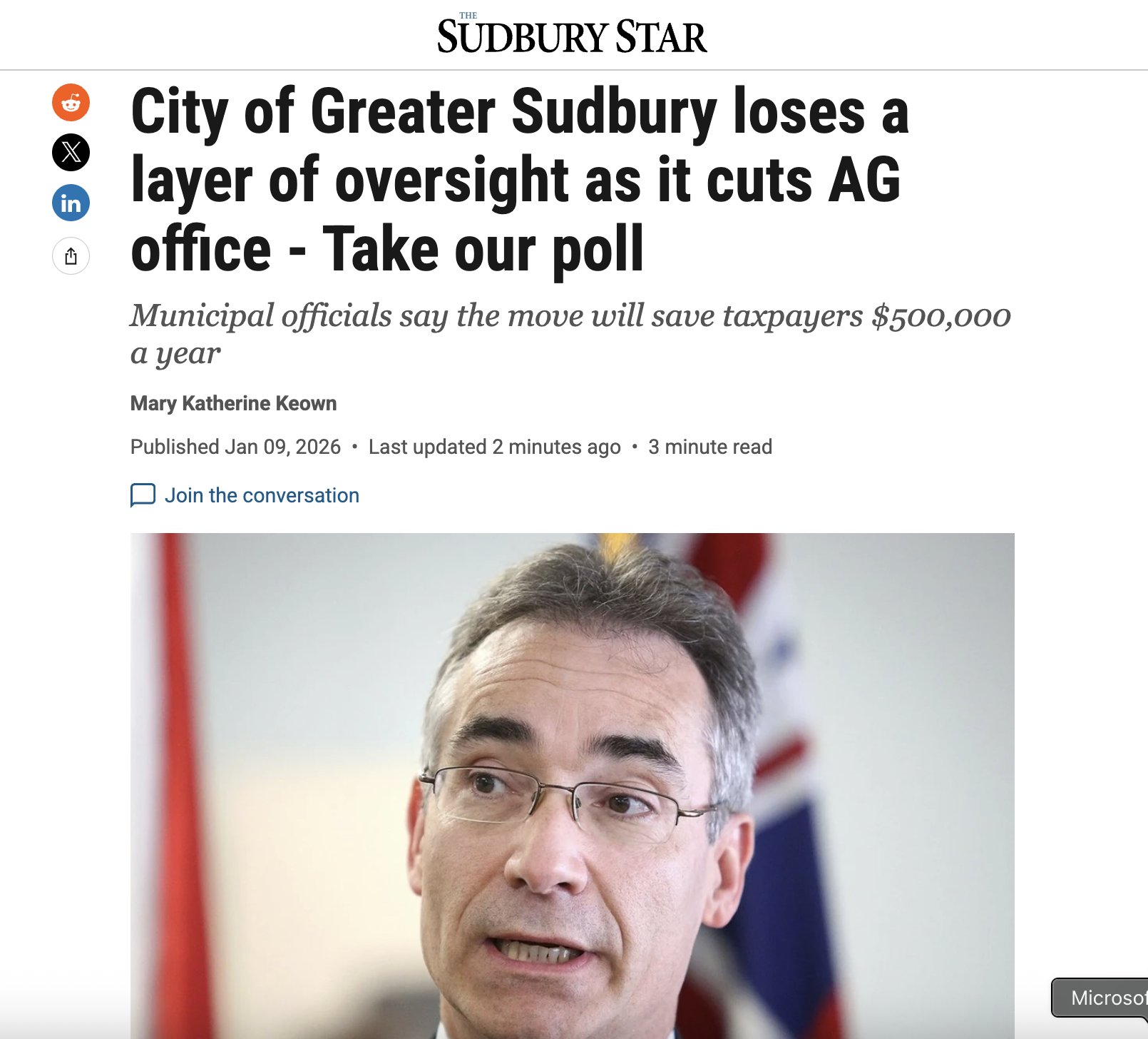 Mary - The City of Greater Sudbury announced Thursday it has shuttered ...