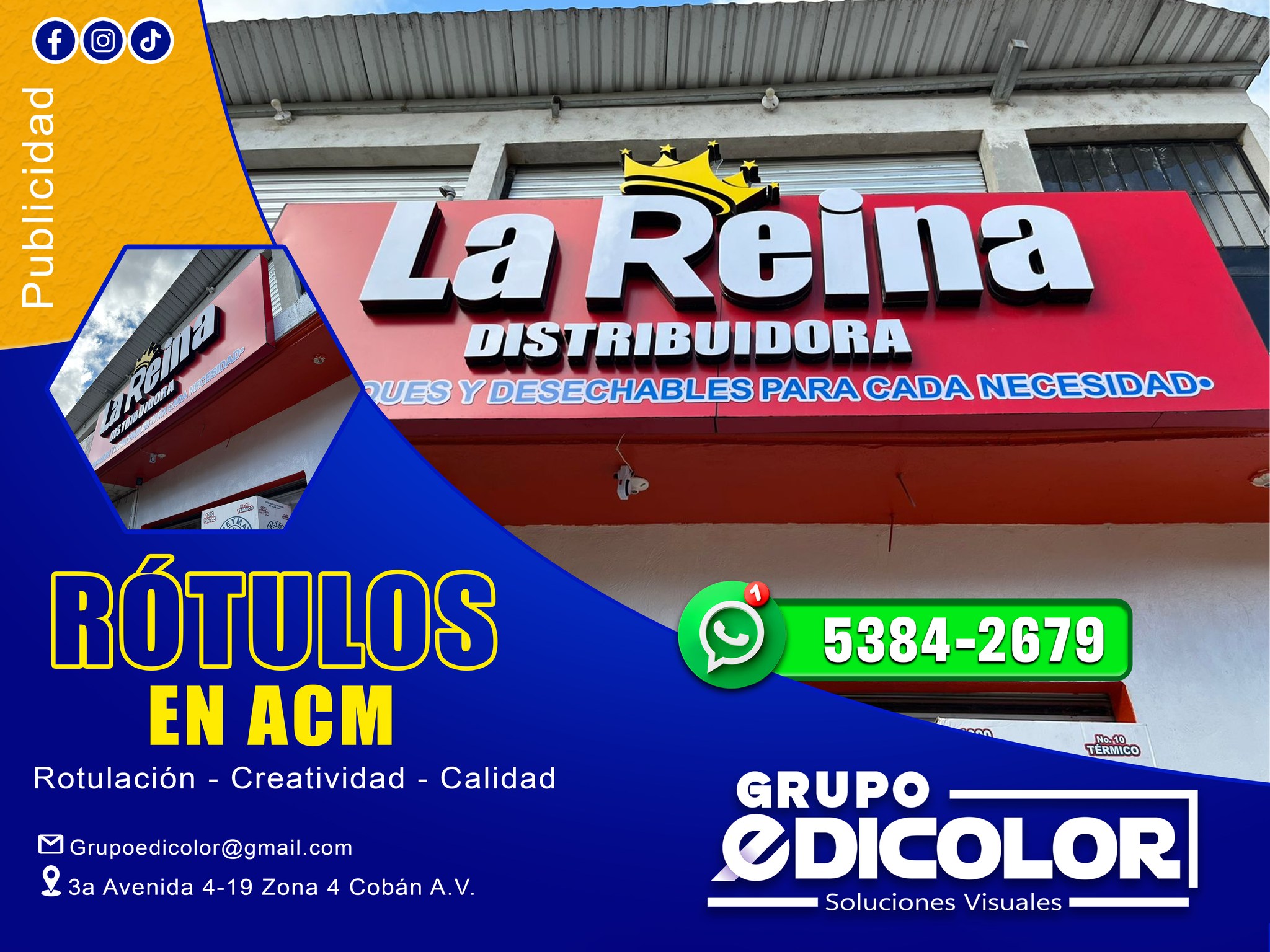 Rótulos Edicolor - Cobán | Cobán
