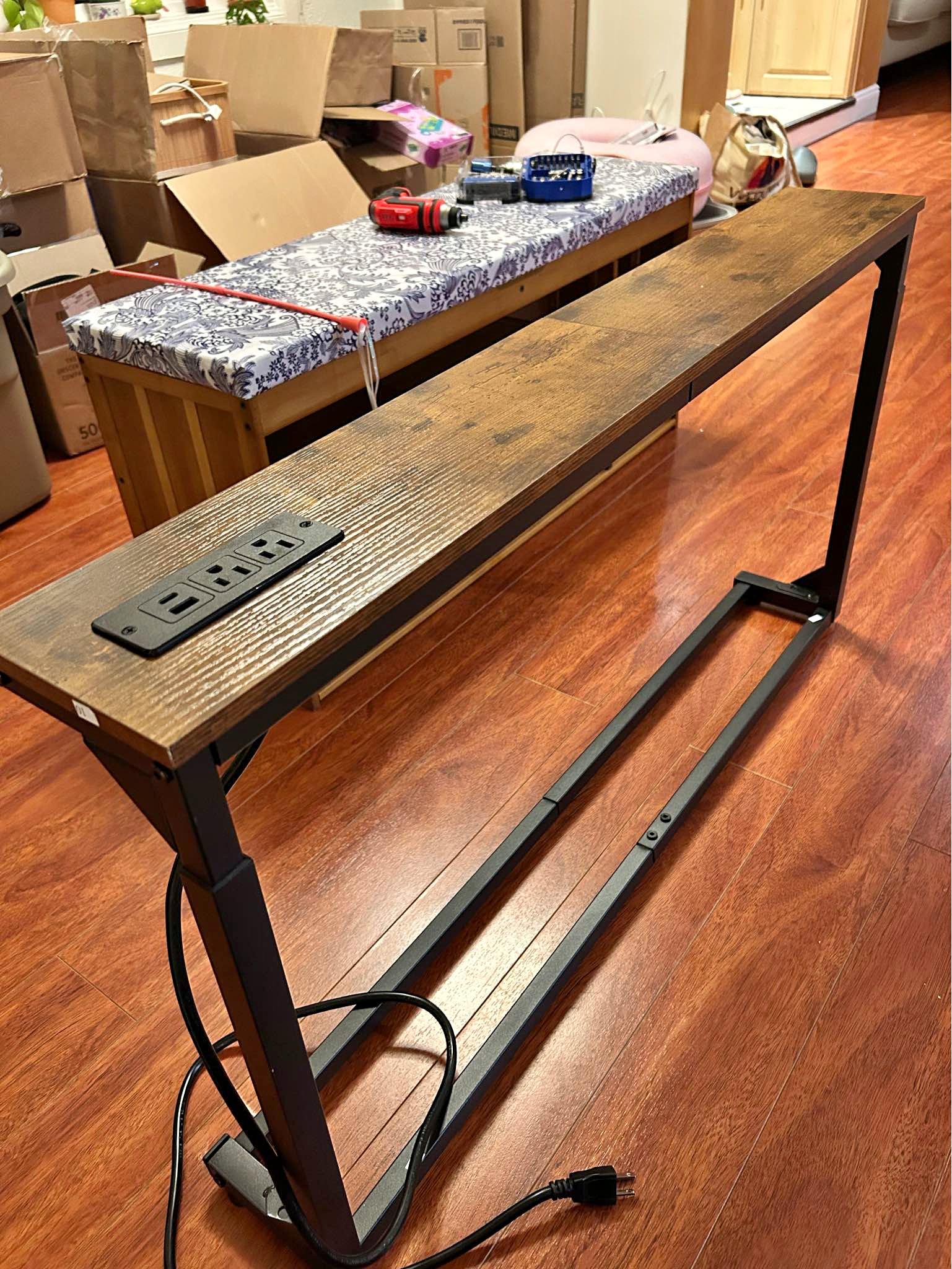 Behind Couch Table w/ Outlet - Console Tables - San Francisco ...