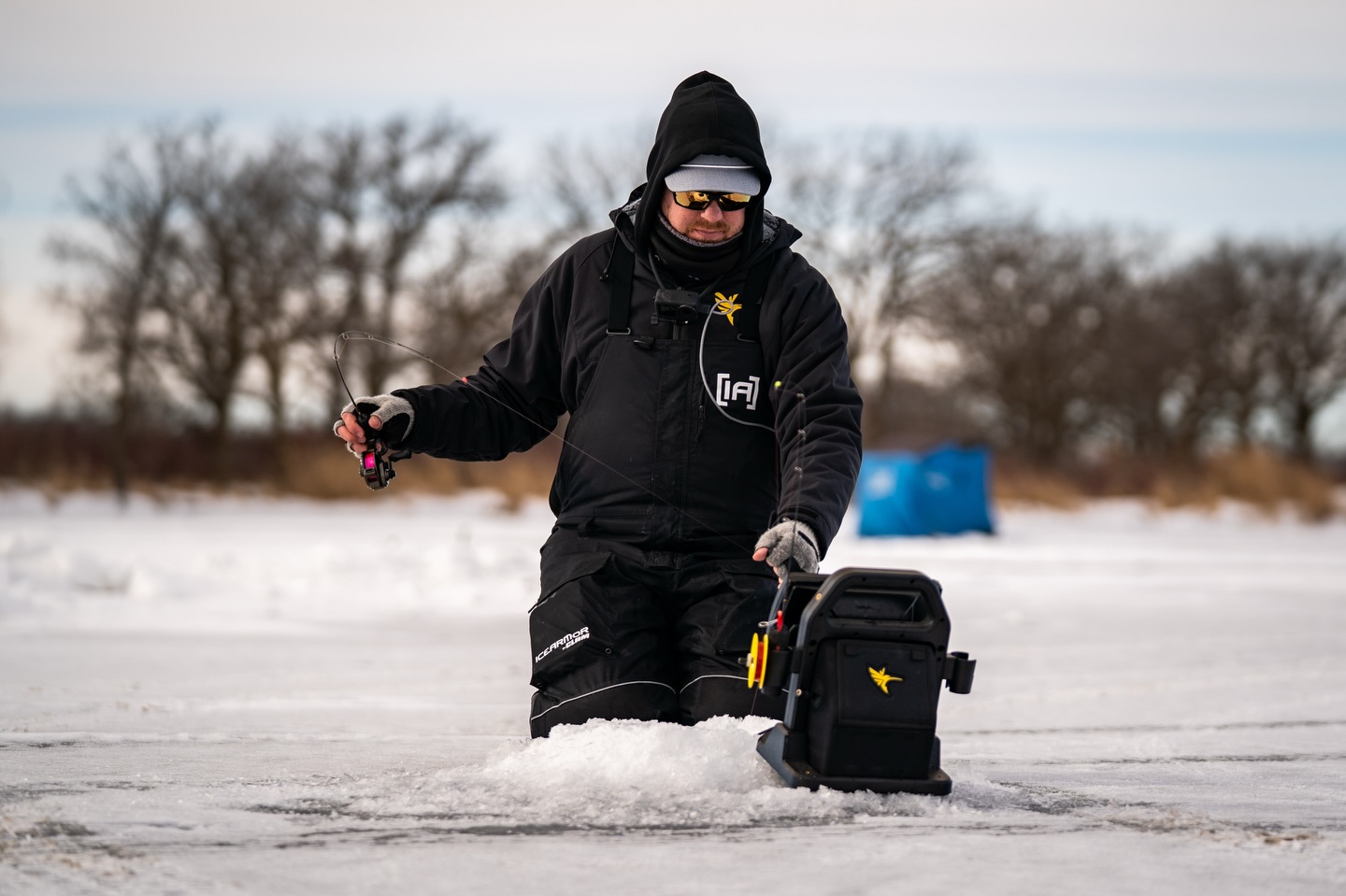 Clam Outdoors - The Kolpin Outdoors Stronghold Ice Auger Boot is an ...