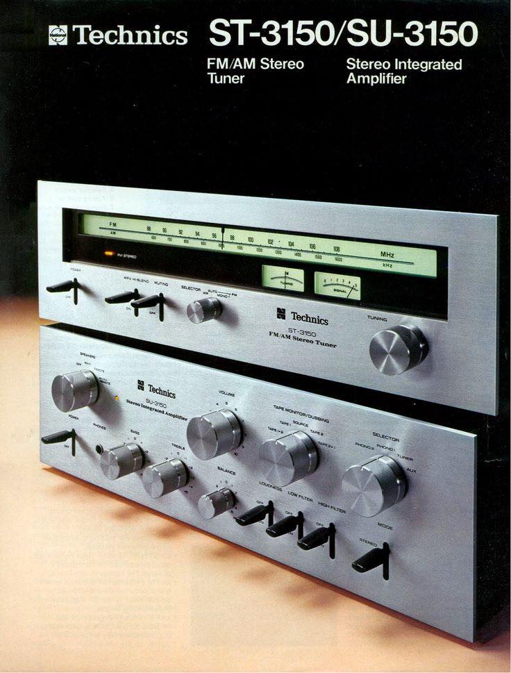Technics ST-3150/SU-3150 Integrated Amplifier & FM-AM Tuner