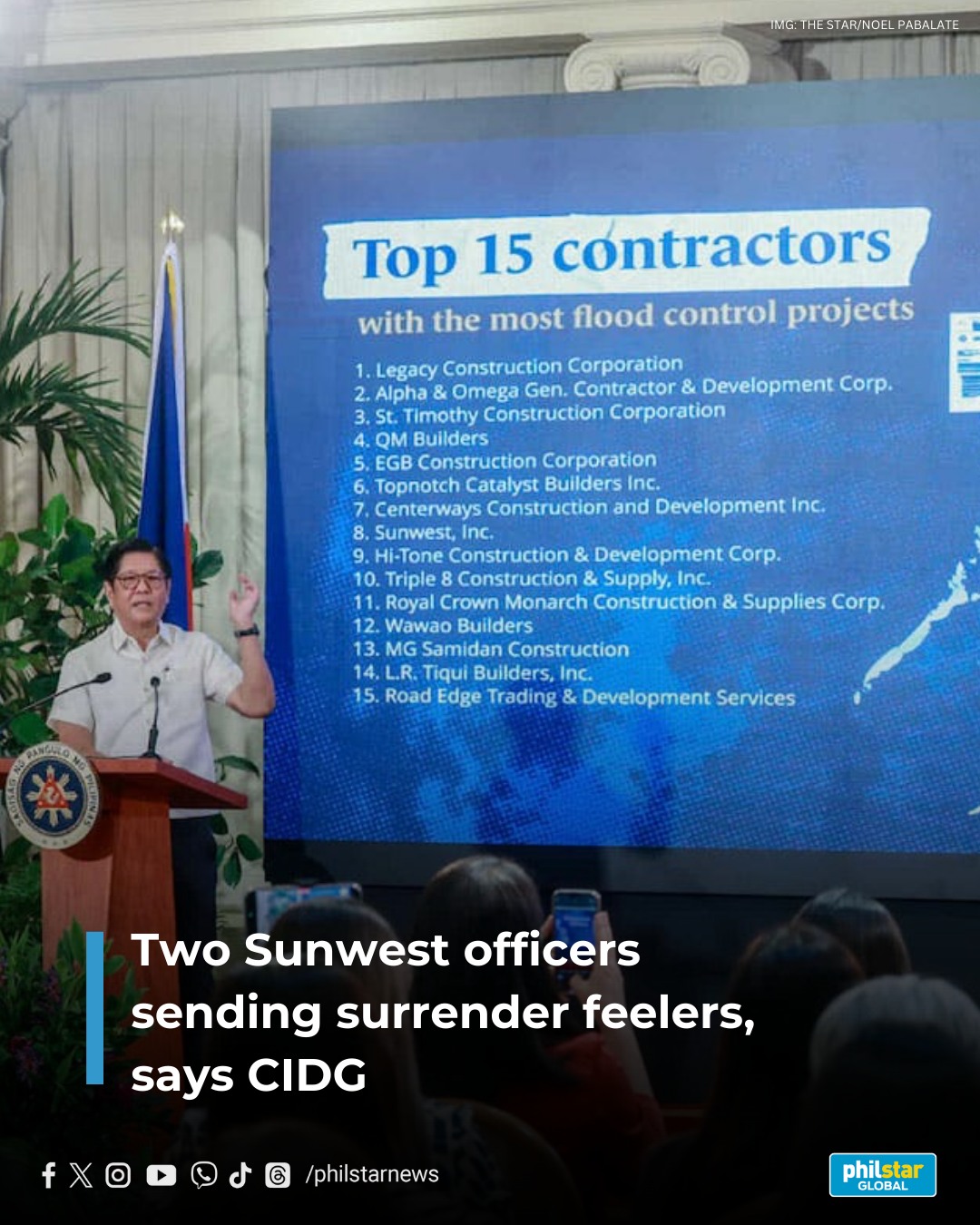 Philstar.com - NAGPAPARAMDAM NA Two officers of Sunwest... | Facebook