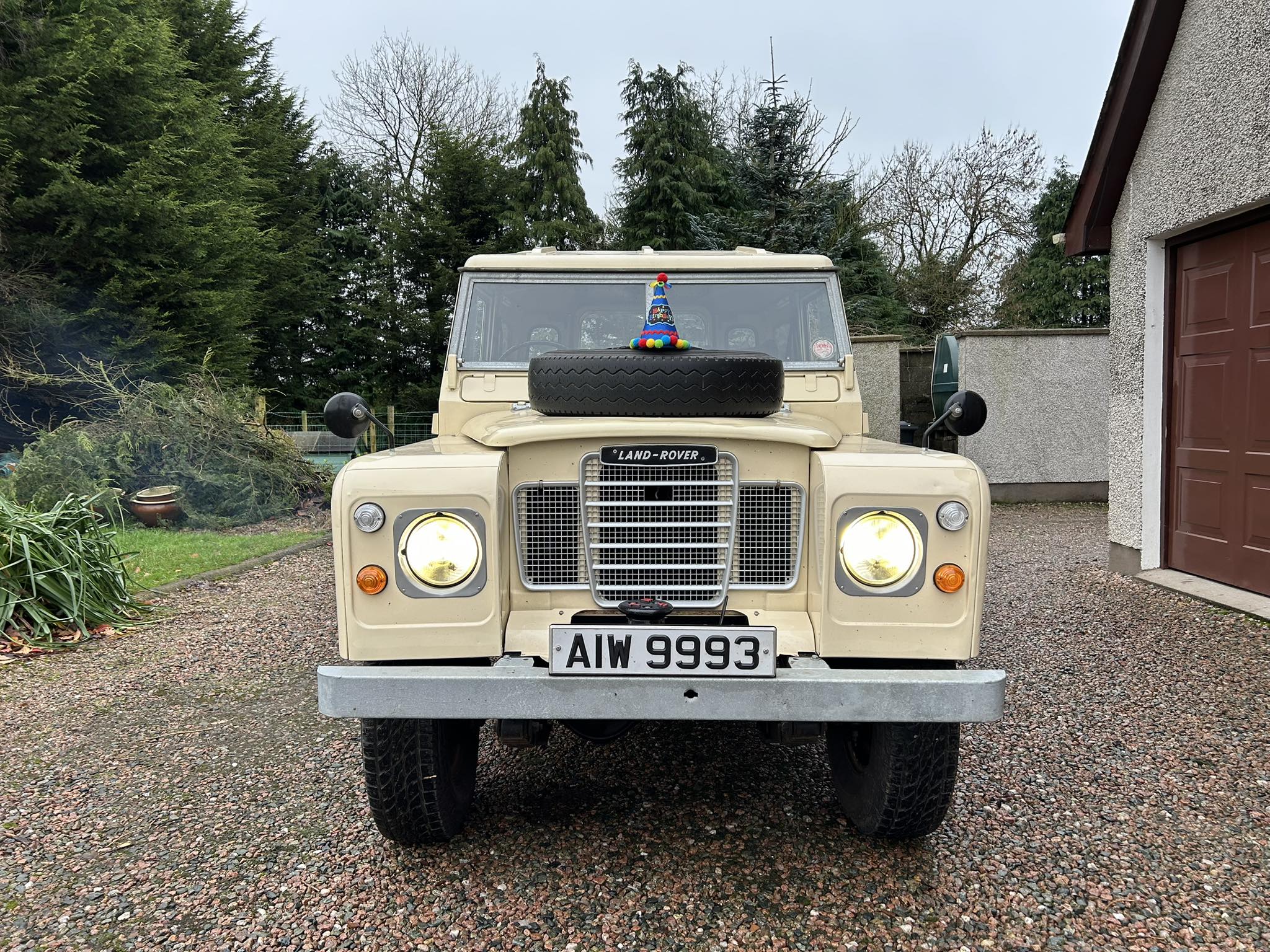 Restosaga - 50 today! This Land Rover rolled off the assembly line in ...