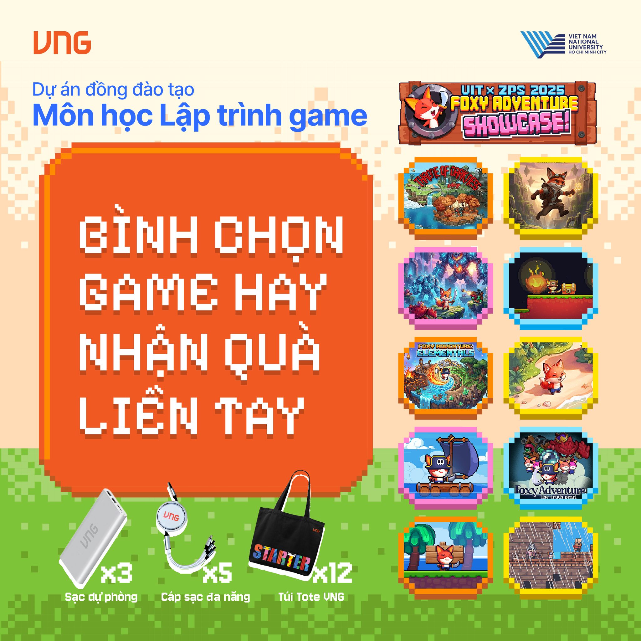 SeExpress - Sinh viên khoa Công nghệ Phần mềm- UIT ra mắt 10 tựa game ...