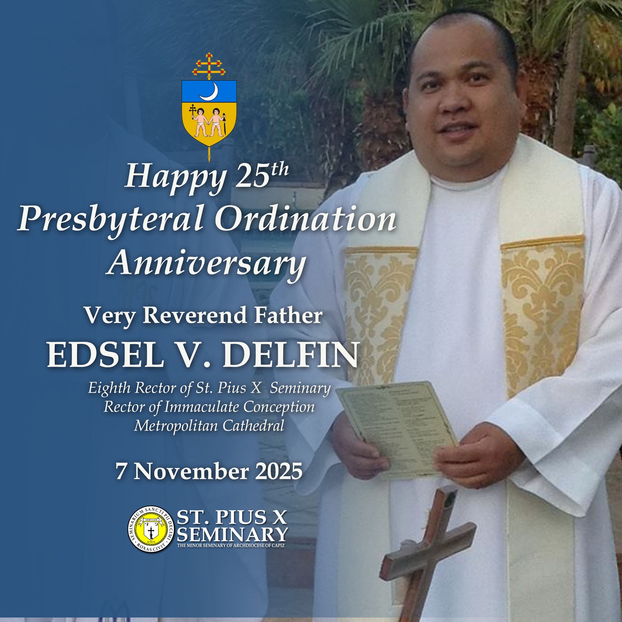 St. - Happy Presbyteral Anniversary, Fr. Edsel! We joyfully celebrate ...