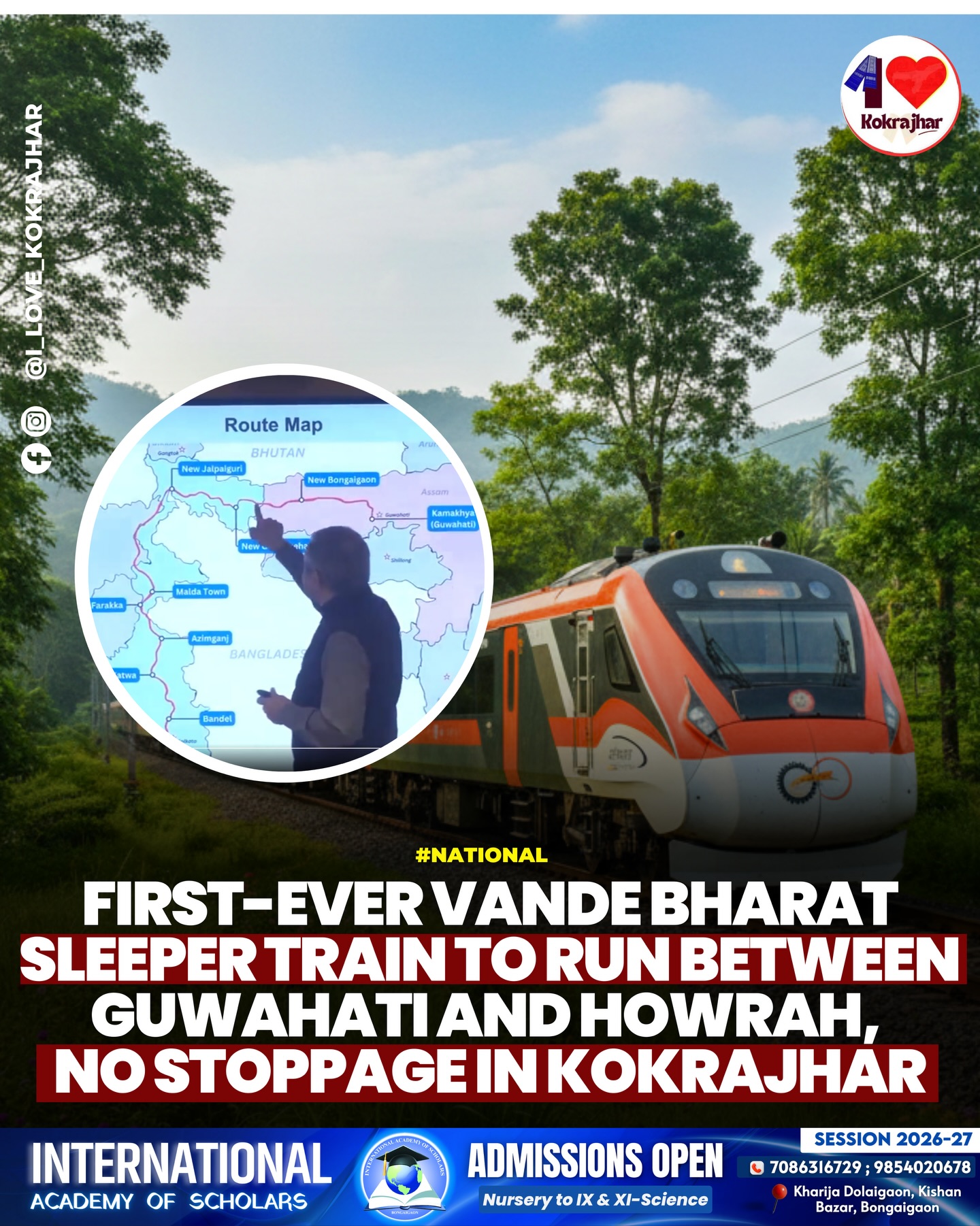 I Love - #NEWS ⚡️India’s first Vande Bharat Sleeper will connect ...