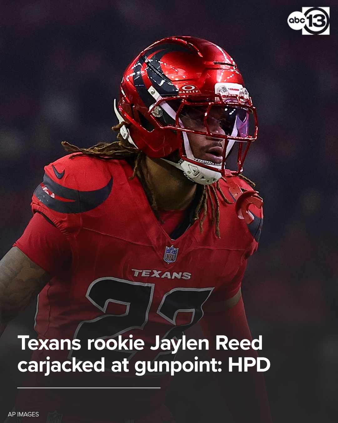 ABC13 - Texans rookie Jaylen Reed was robbed at gunpoint at his home ...
