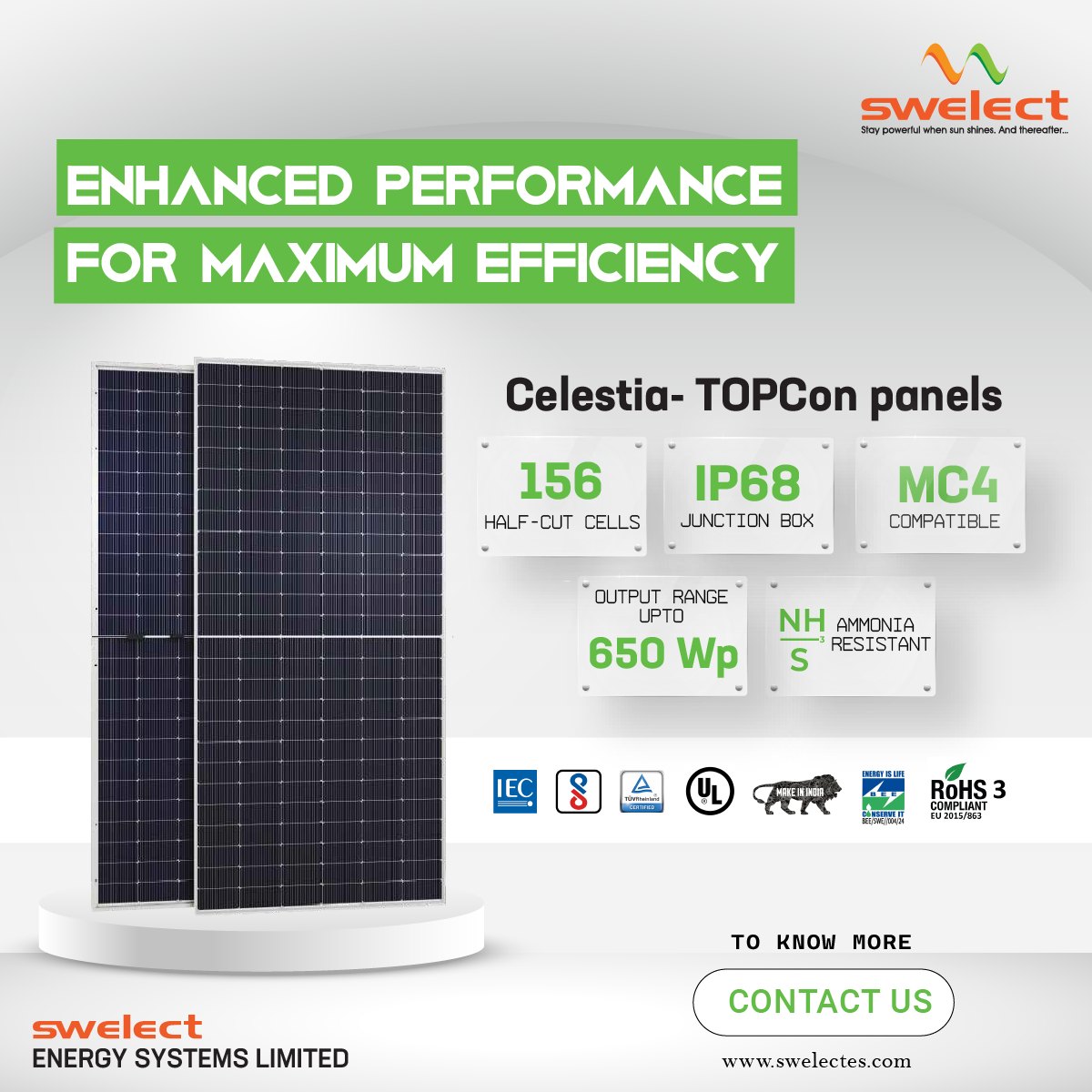 Swelect - Power Your Future with Celestia – TOPCon Solar Panels by ...