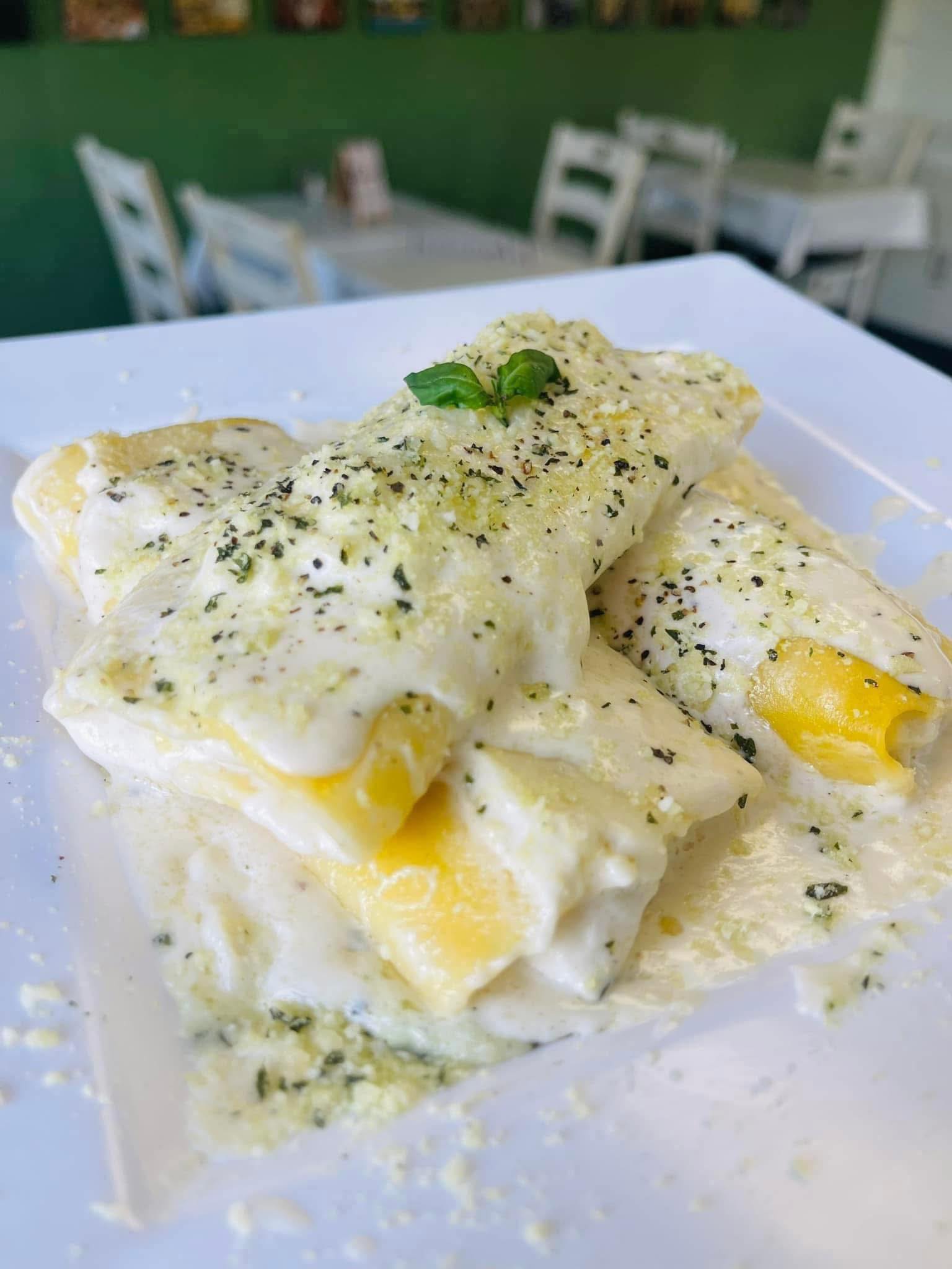 Franco - Get ready to drool over Chef Franco's White Cheese Manicotti ...