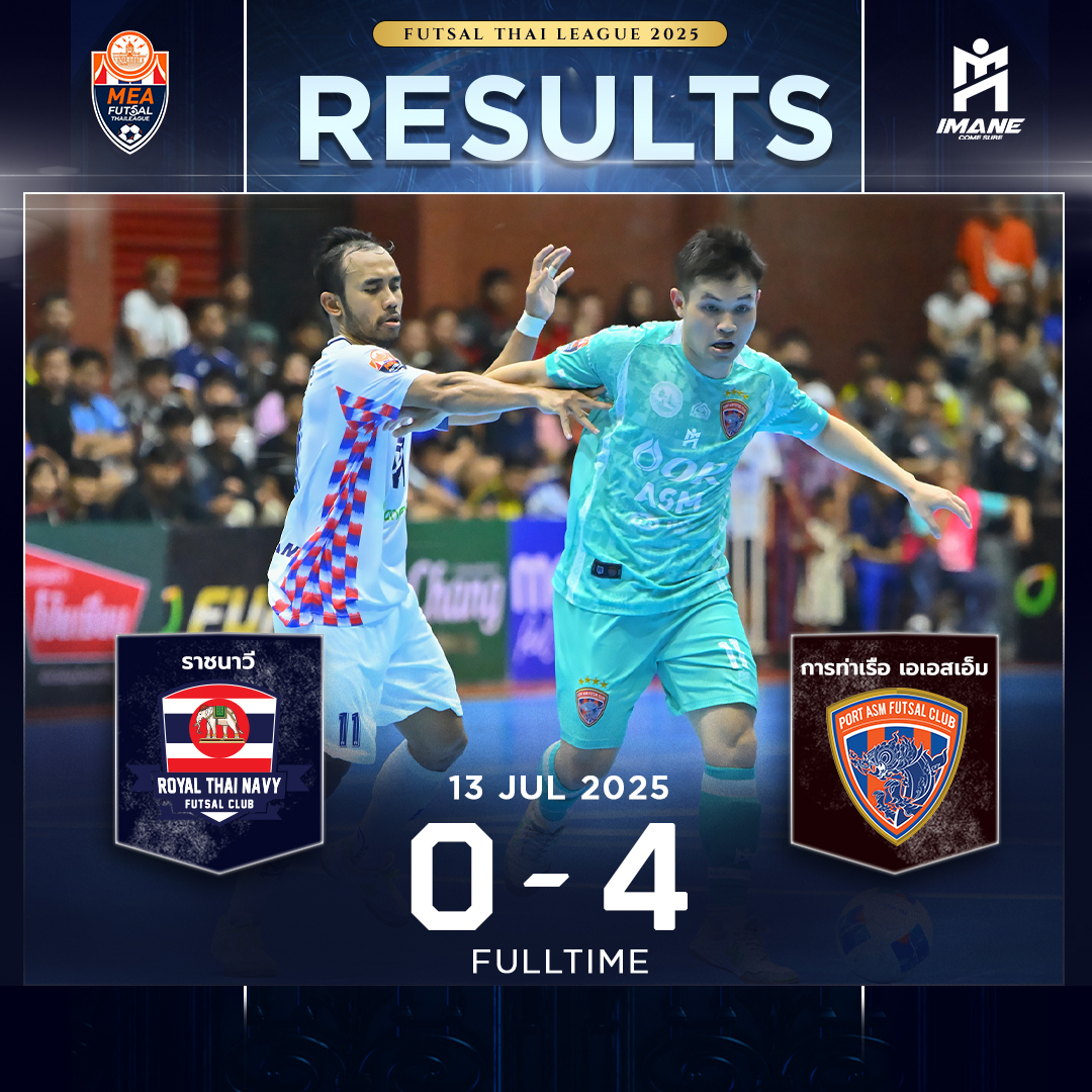 IMANE - สุทธิพร ซัดแฮตทริก การท่าเรือ แรงดีไม่มีตกบุกชนะ ราชนาวี 4-0 ...