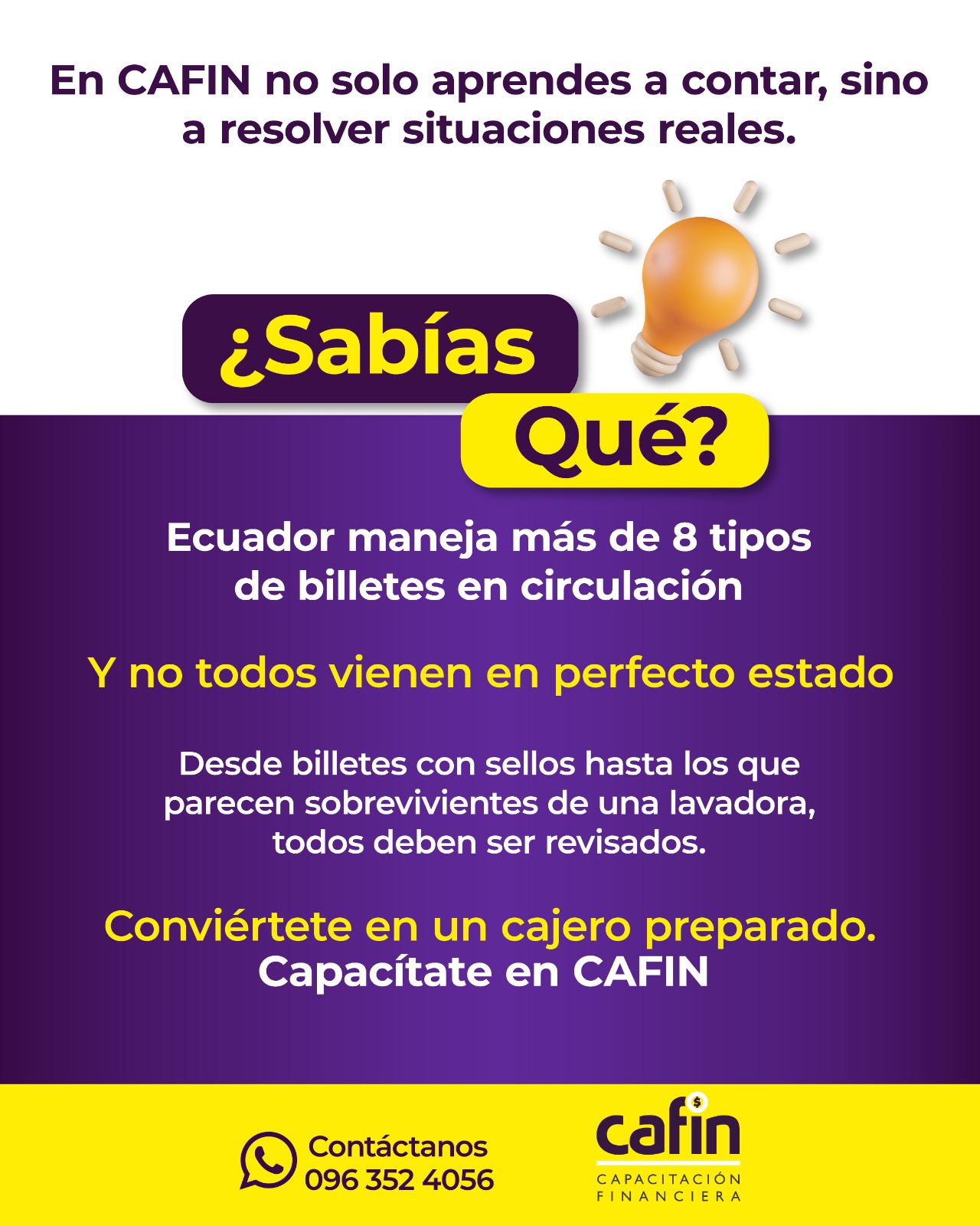 🟡 ¿Sabías que…? Un... - CAFIN - Capacitación Financiera | Facebook