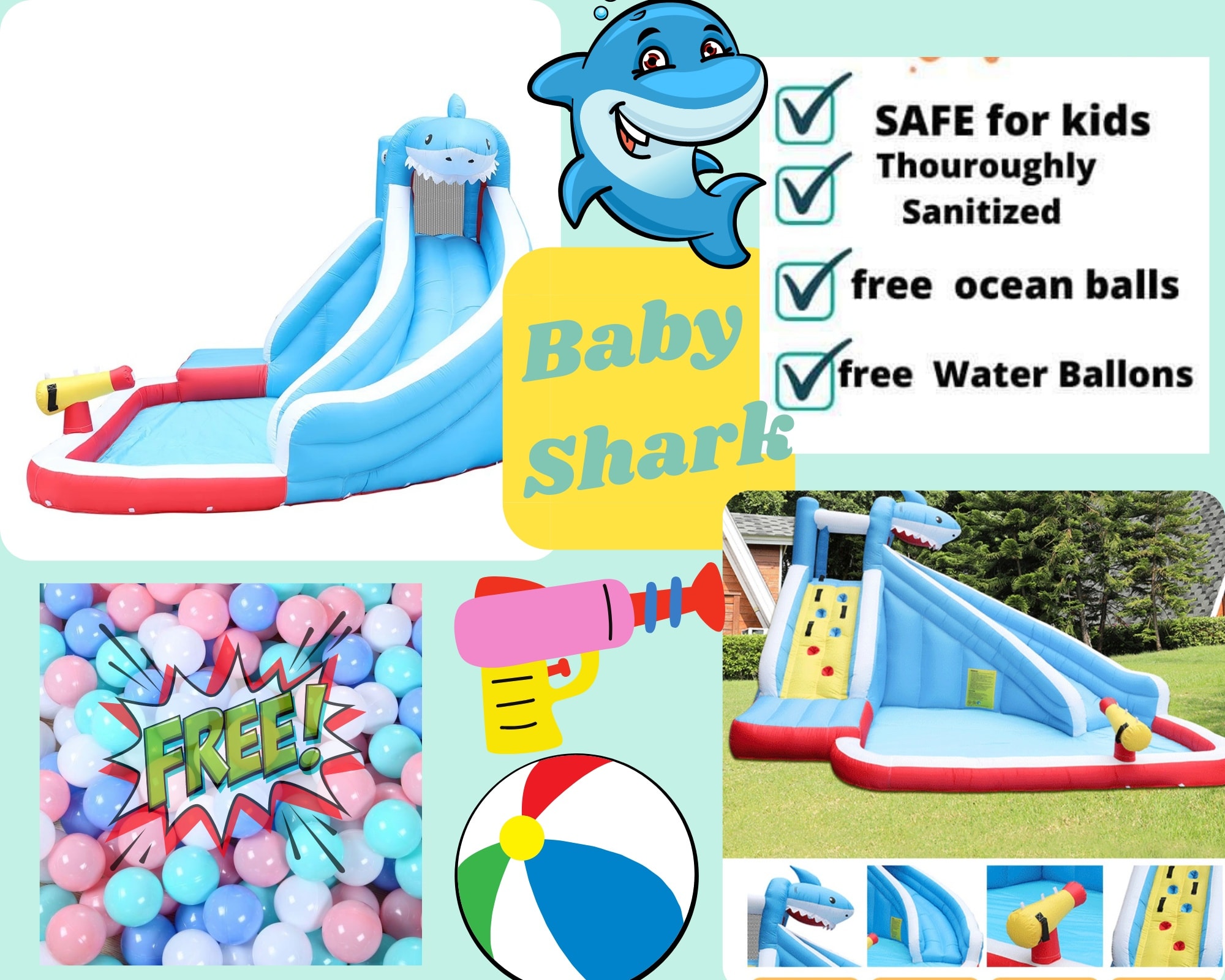 For your bouncing and sliding fun needs, we are here for you, we've got ...