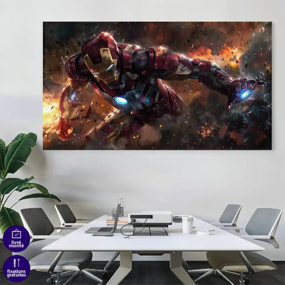 Montableaudeco - En avant pour l'aventure avec Iron Man ! Découvrez ...