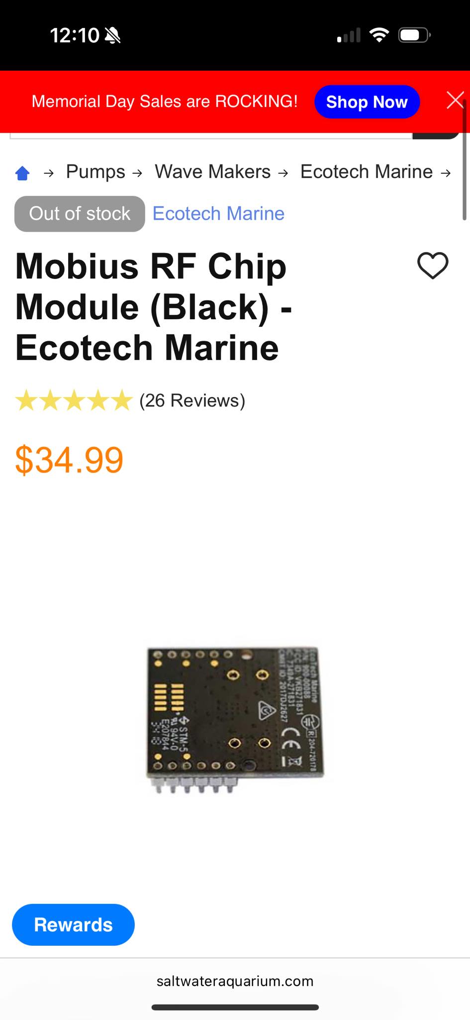 Ecotech Marine Vortech pomp MP60W QD VorTech flow pumps Flow pumps & wavemakers