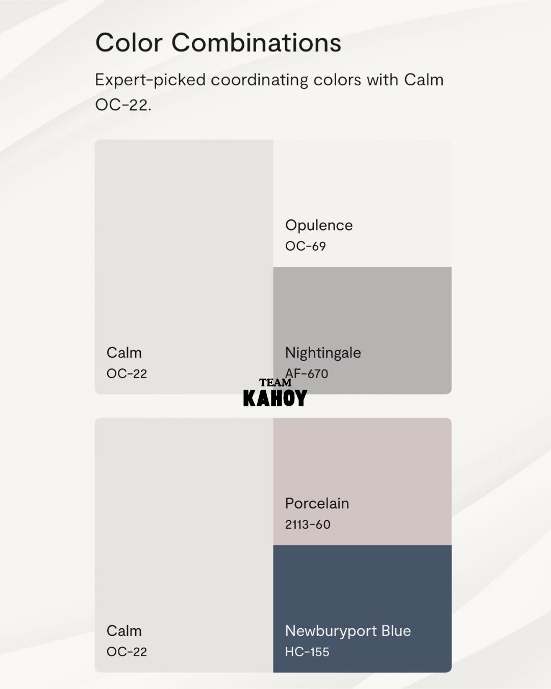 TeamKahoy - The neutral that does it all 🤍 Benjamin Moore Pashmina AF ...