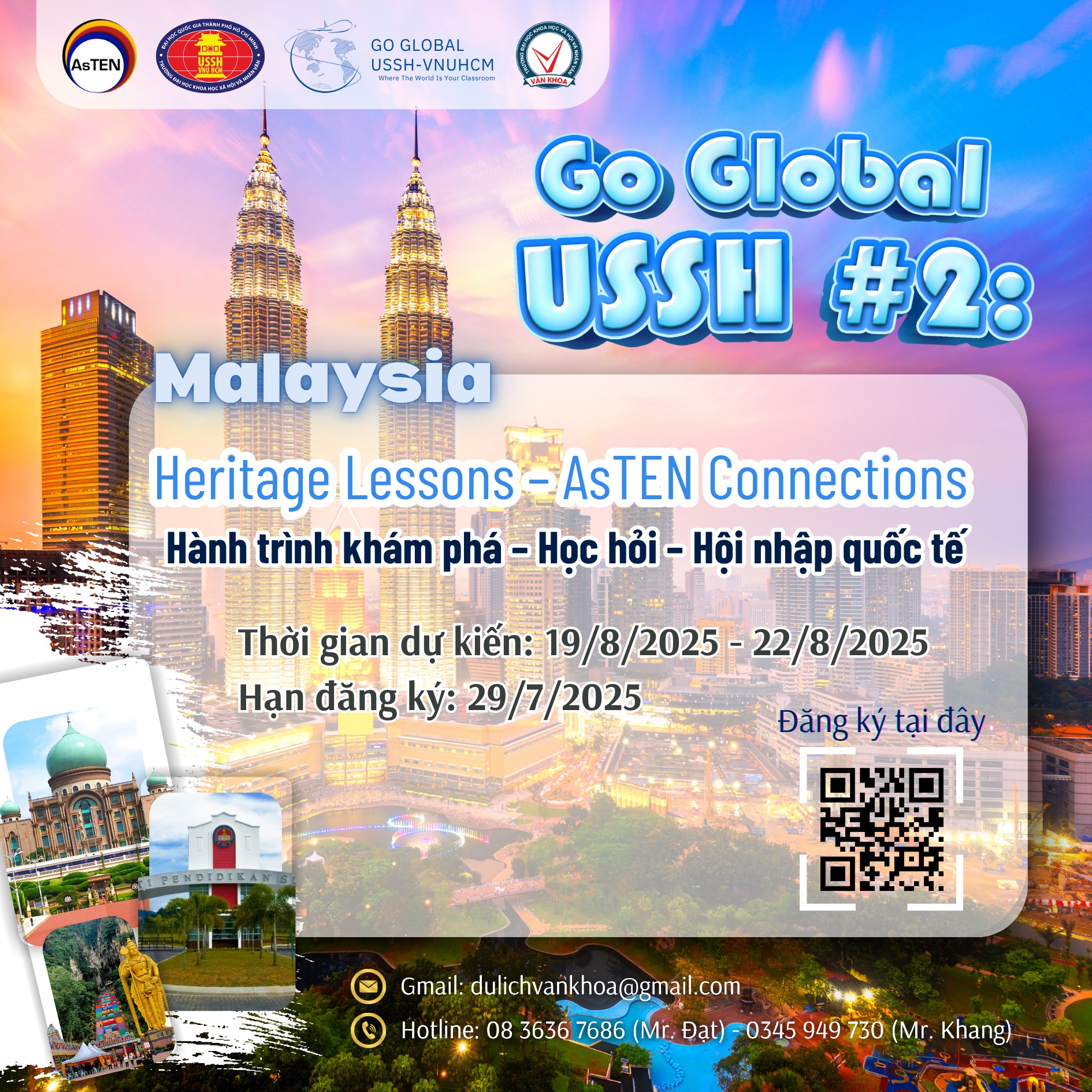 USSH - 🌏 Khởi động chương trình “Go Global USSH #2: Heritage Lessons ...