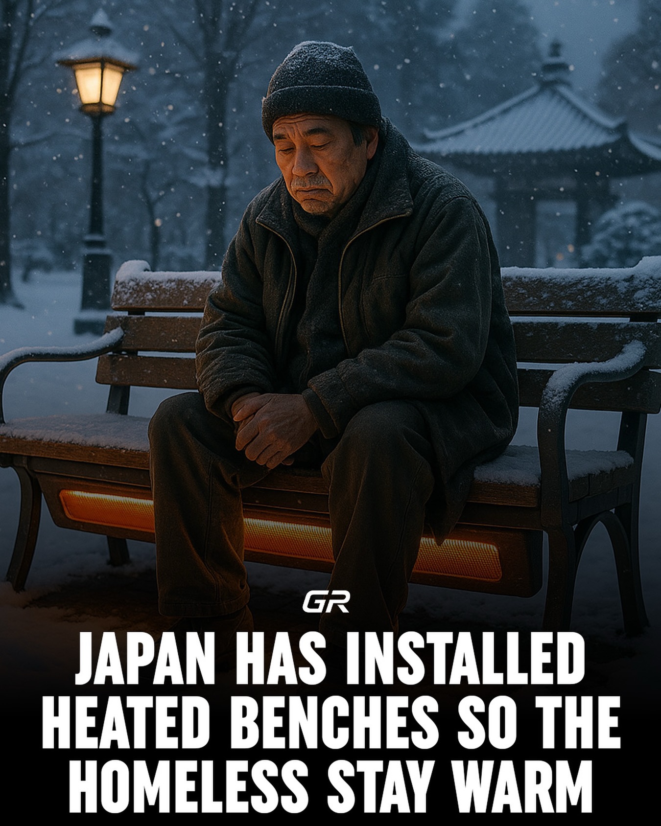 Greatest - Japan has begun installing solar powered heated benches and ...