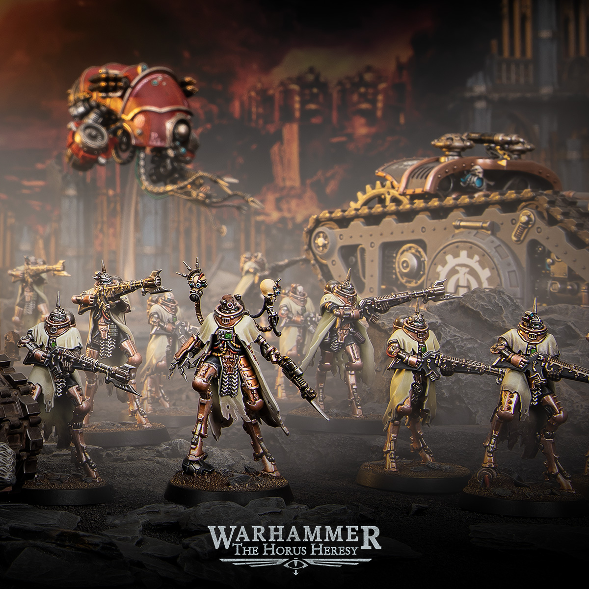 Adeptus Mechanicus Skitarii Vanguard. : Warhammer40k
