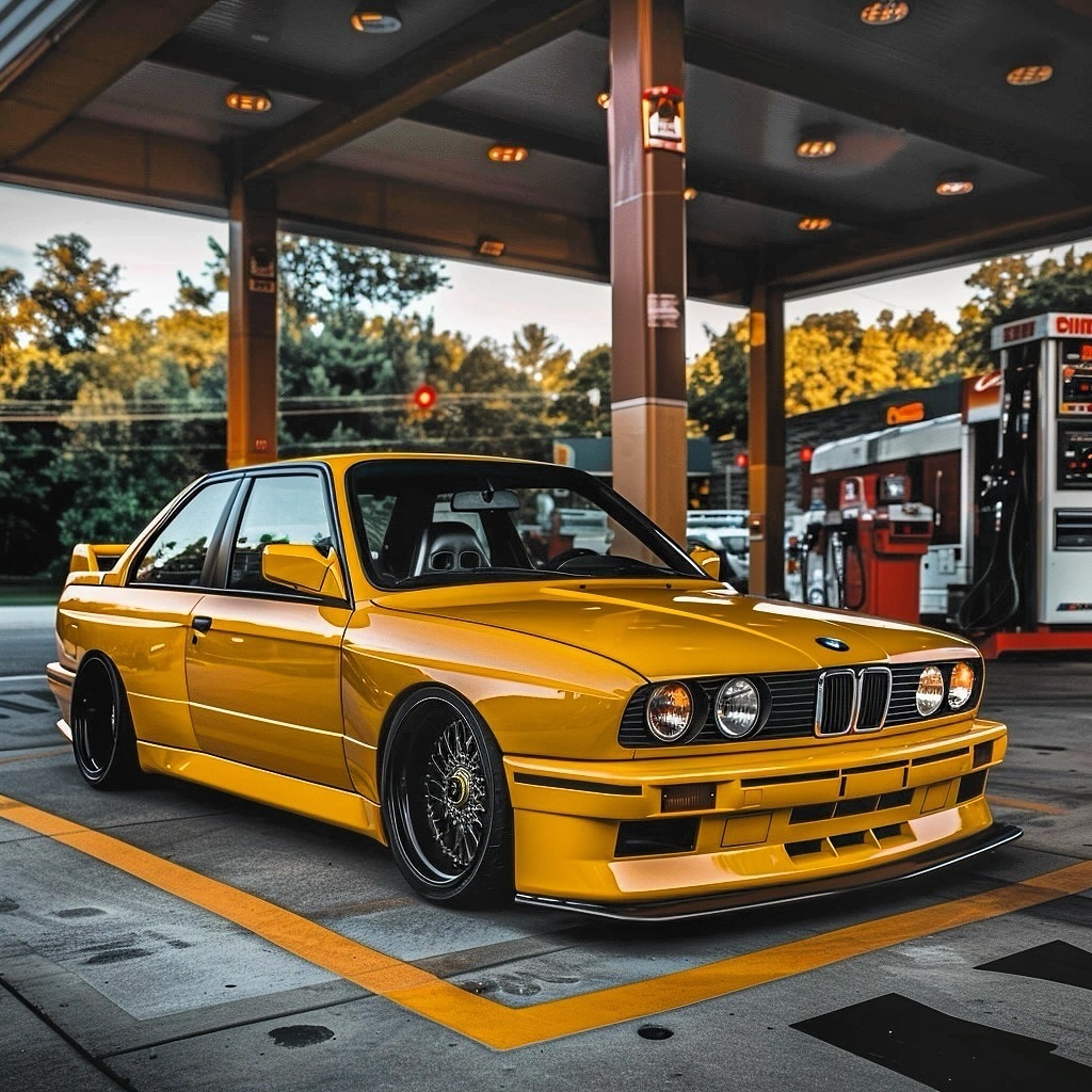 The Old - The perfect BMW E30 M3, reborn in Dakar Yellow. Timeless ...