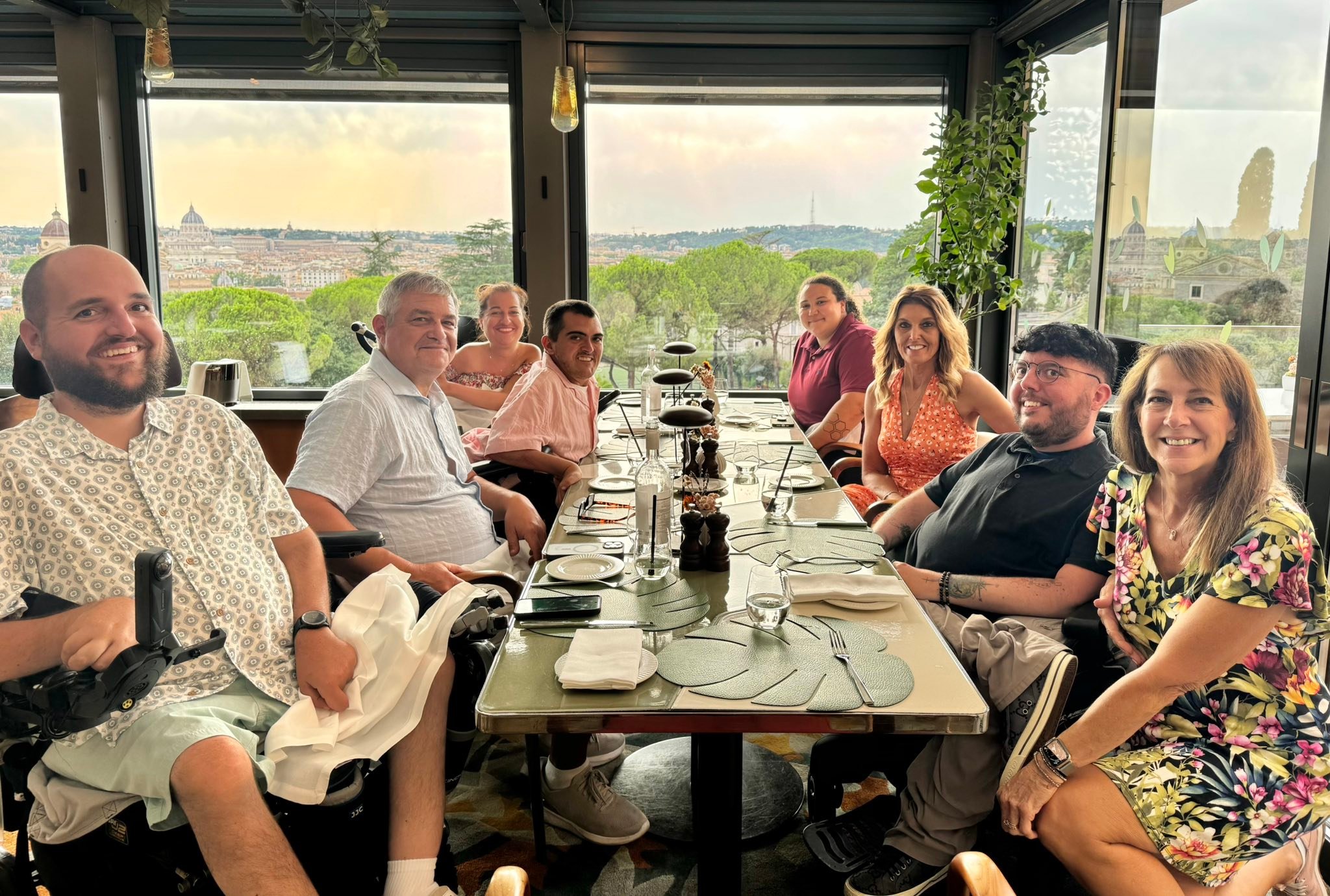 Delicious dinner at Giardino's Italian restaurant