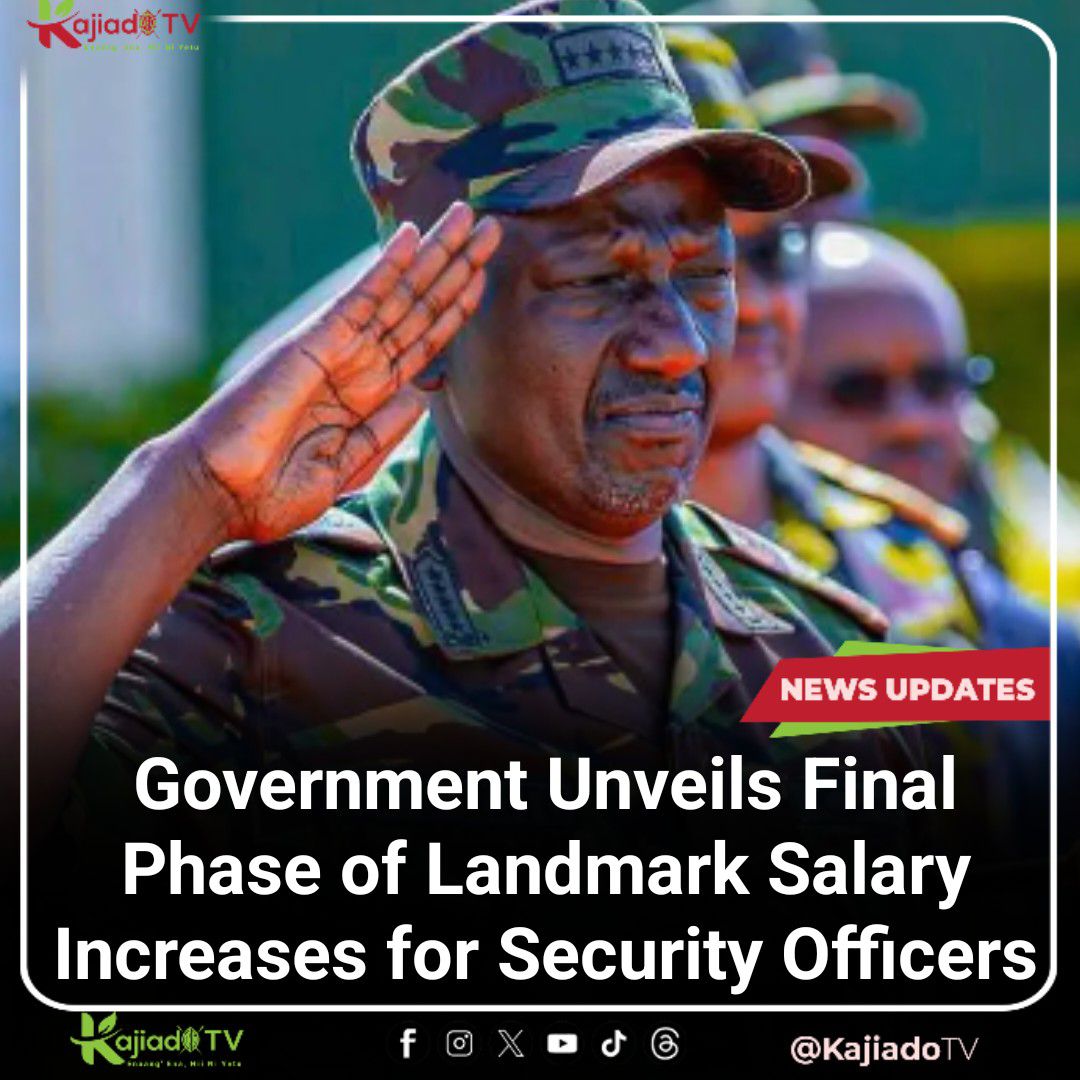 Kajiado - Government Unveils Final Phase of Landmark Salary Increases ...